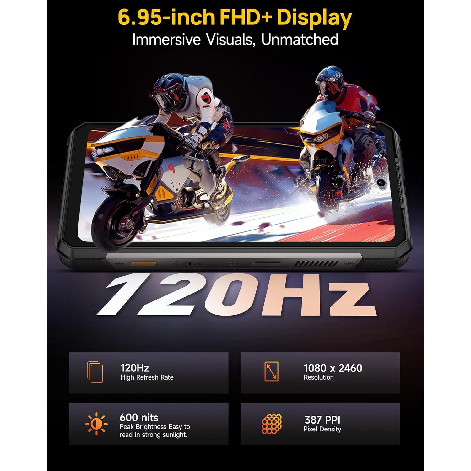 Ulefone Armor 34 5G Teléfono Resistente 32GB+512GB 25500mAh