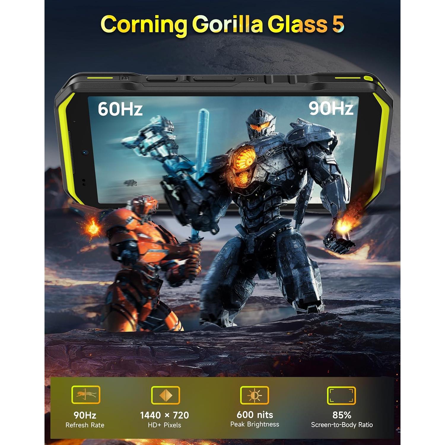 Ulefone Armor X32 Teléfono Resistente 12GB 128GB IP68 Naranja