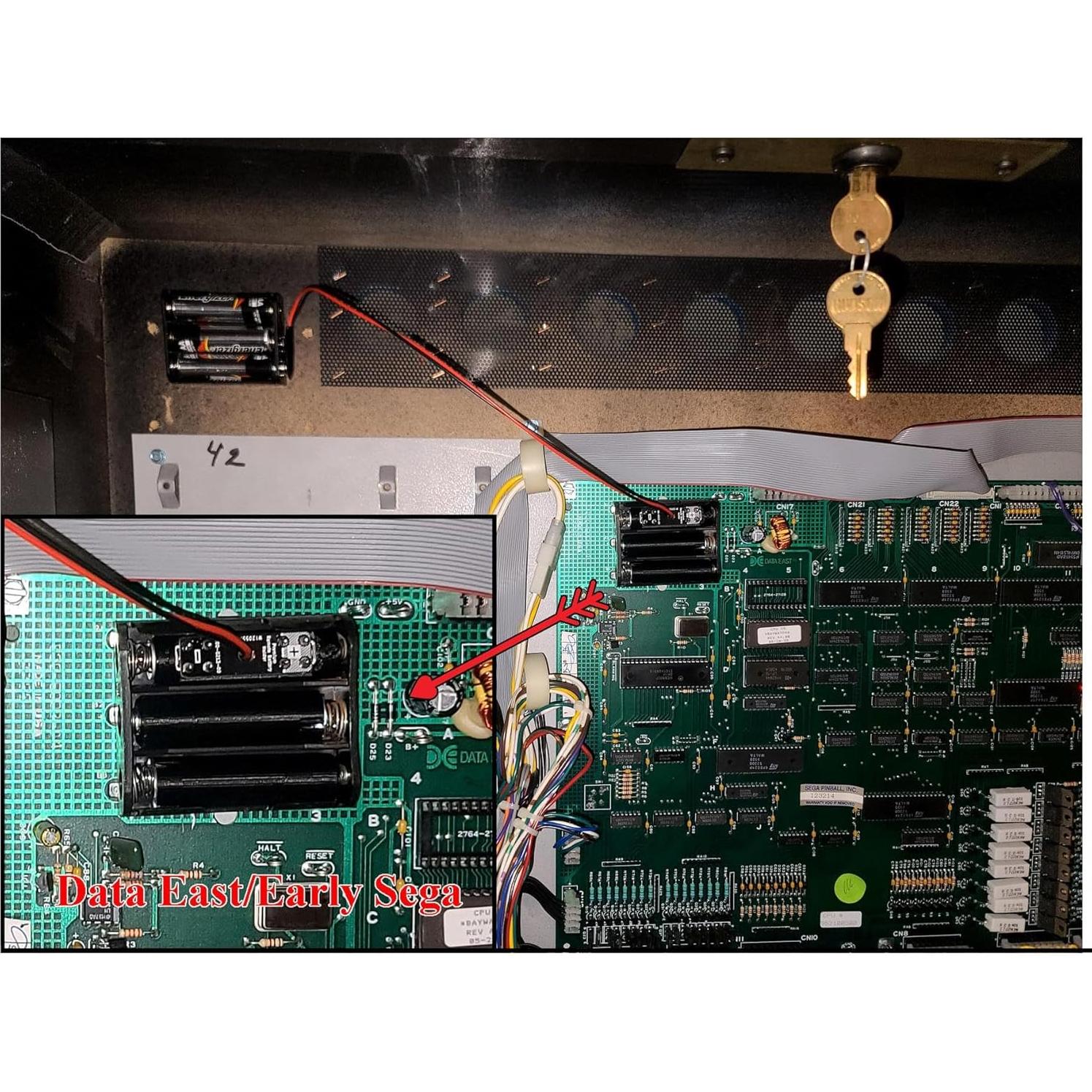 Soporte de Batería Universal para Control Remoto Pinball