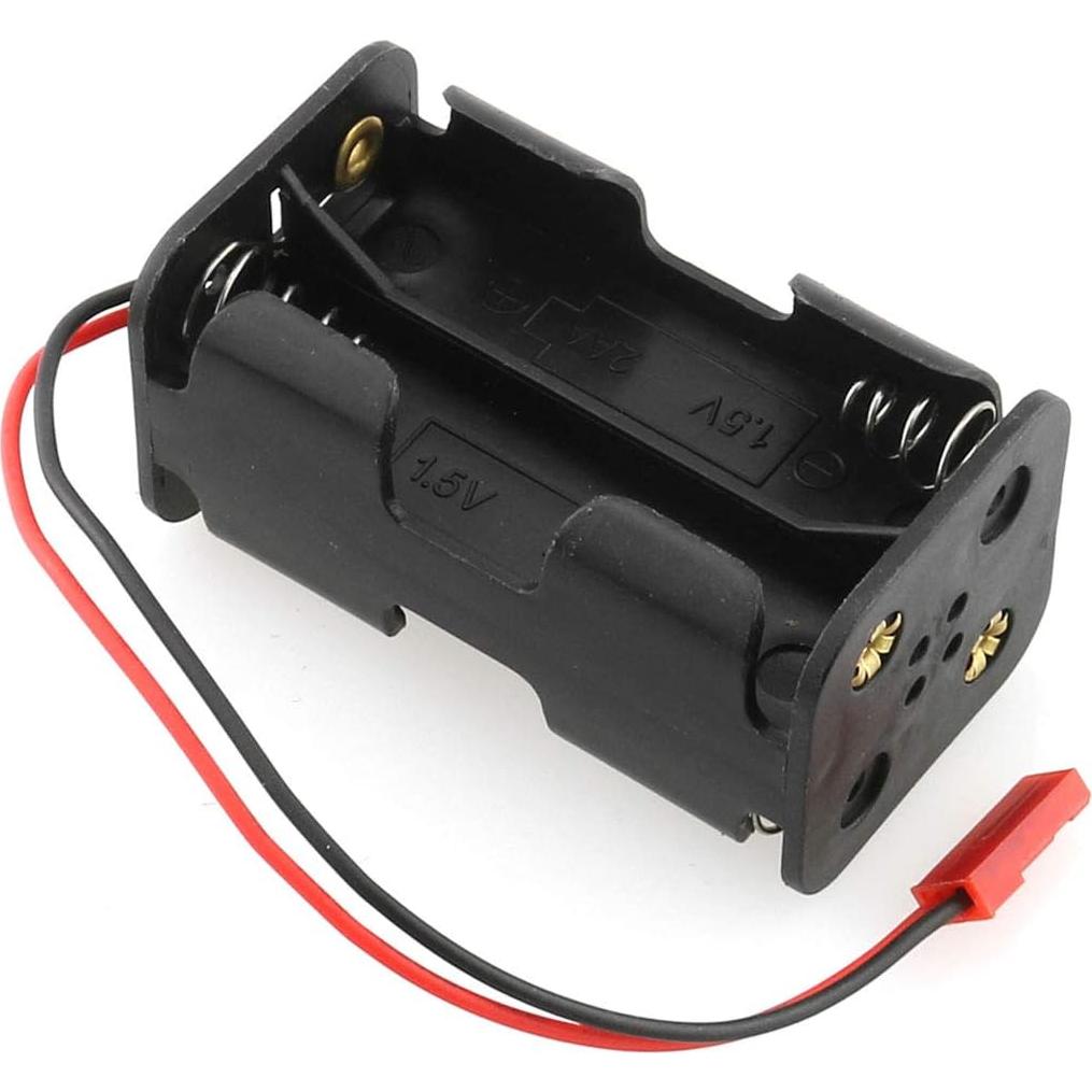 Contenedor de Baterías AA DGZZI con Interruptor y Conector JST