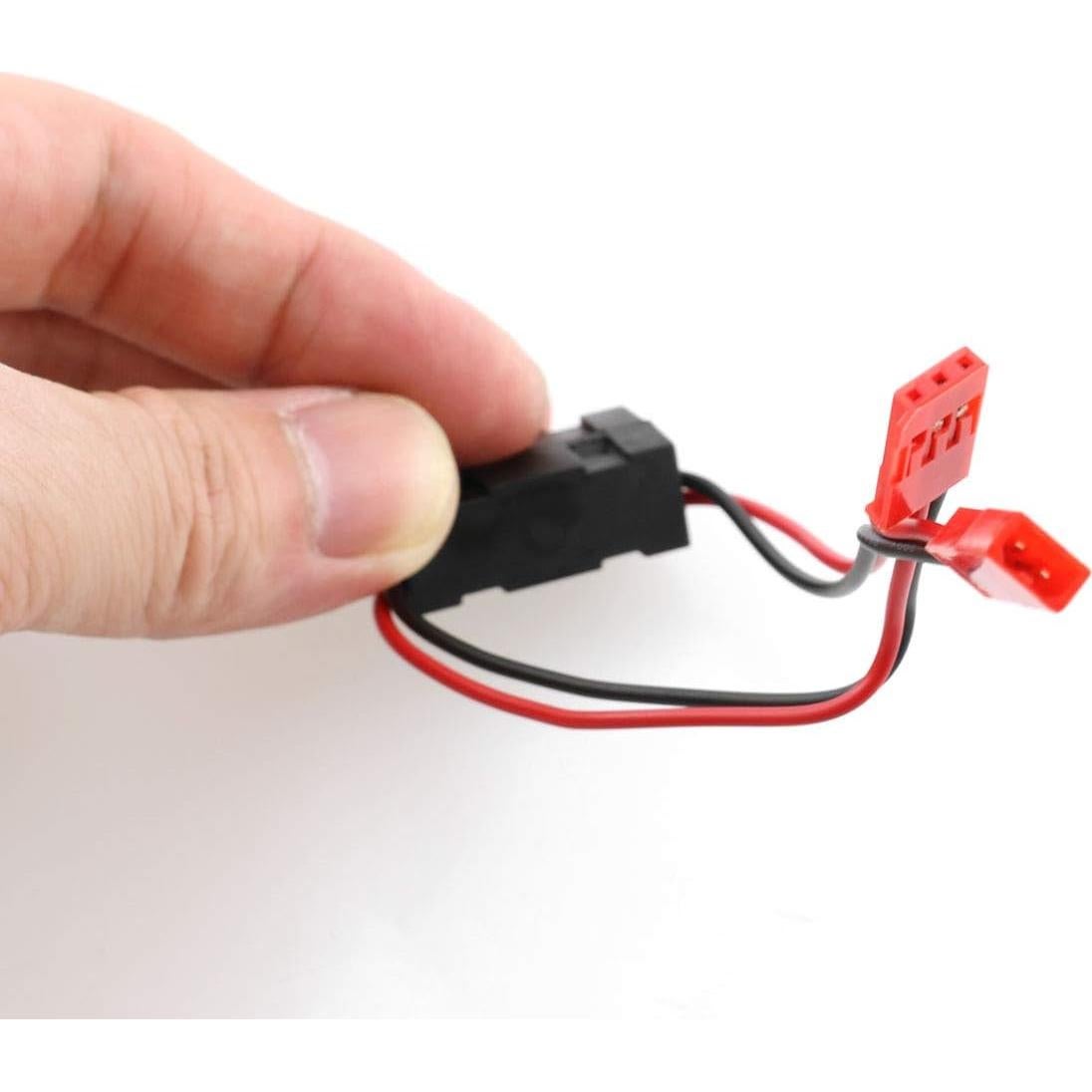 Contenedor de Baterías AA DGZZI con Interruptor y Conector JST