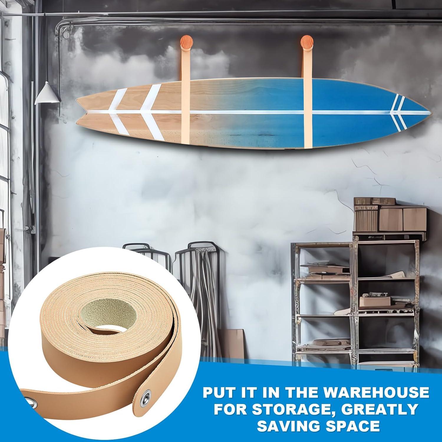 Soporte de Pared para Tabla de Surf Vercraft 160 cm 2 Ganchos