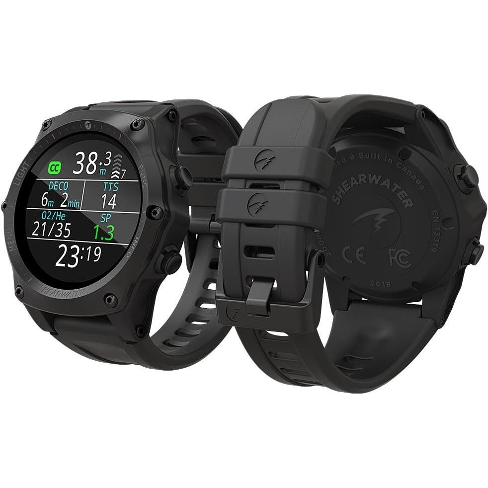 Computadora de buceo Shearwater Teric Negro 12.7 cm