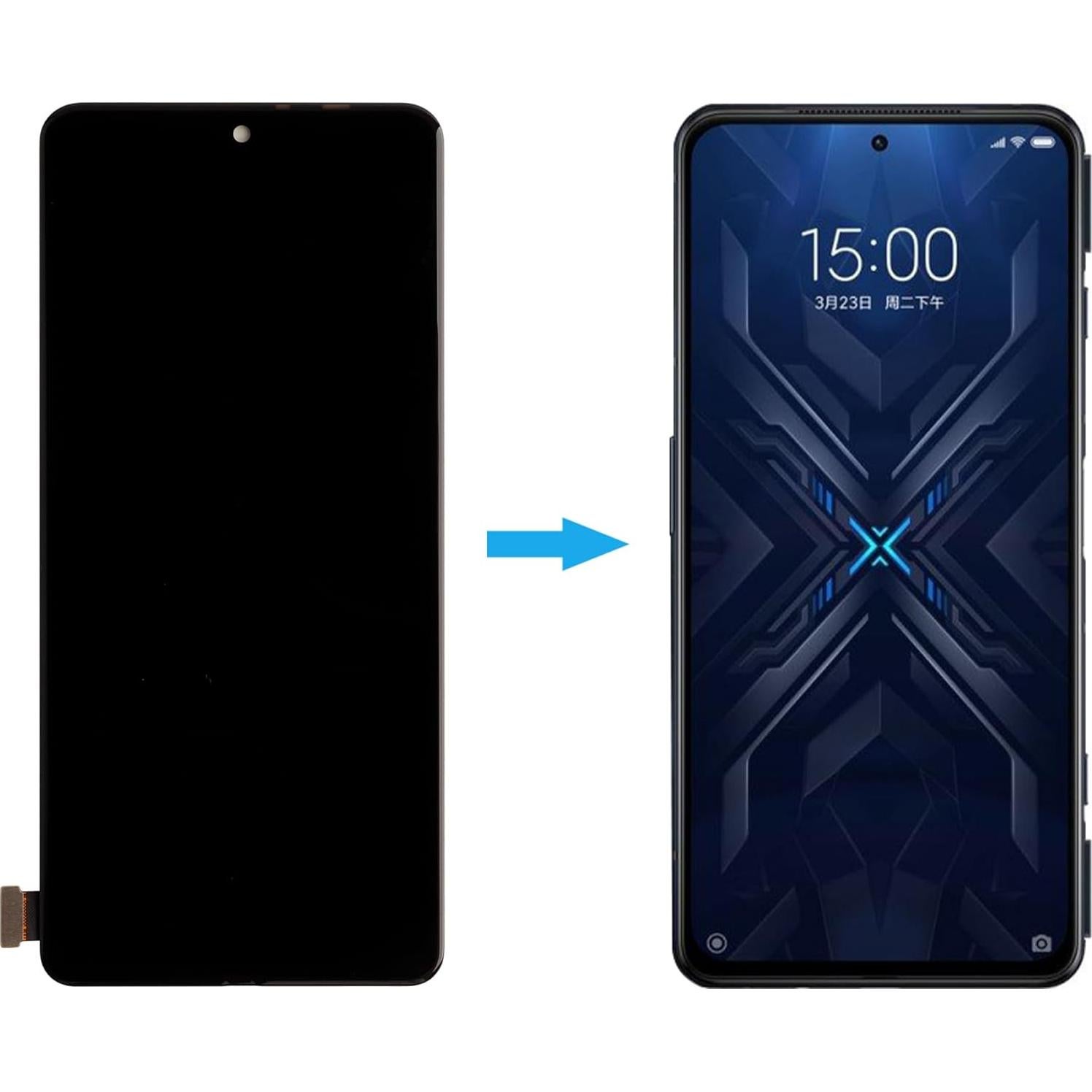 Reemplazo Pantalla Táctil LCD TFT para Xiaomi Black Shark 4 Pro