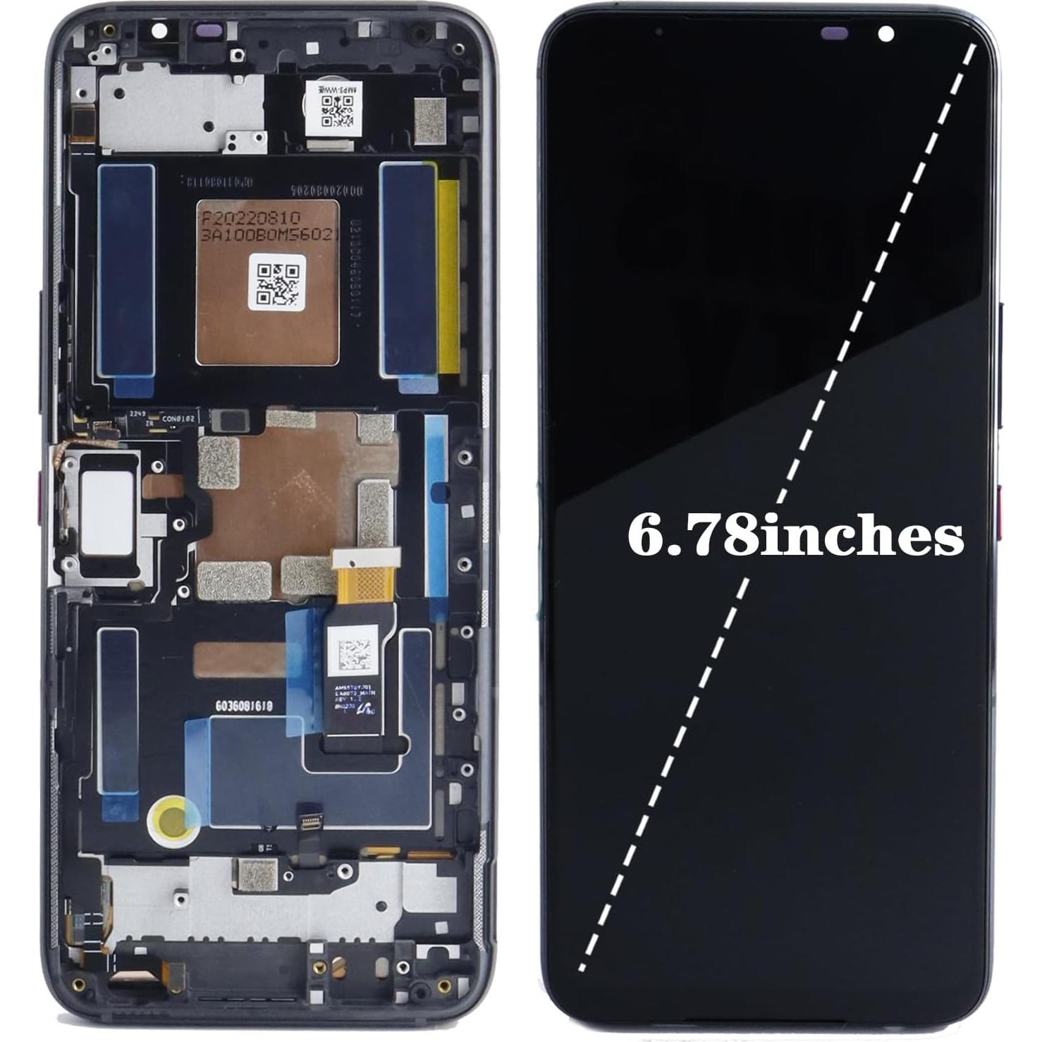 Pantalla LCD con Digitalizador y Marco para Asus ROG Phone 6