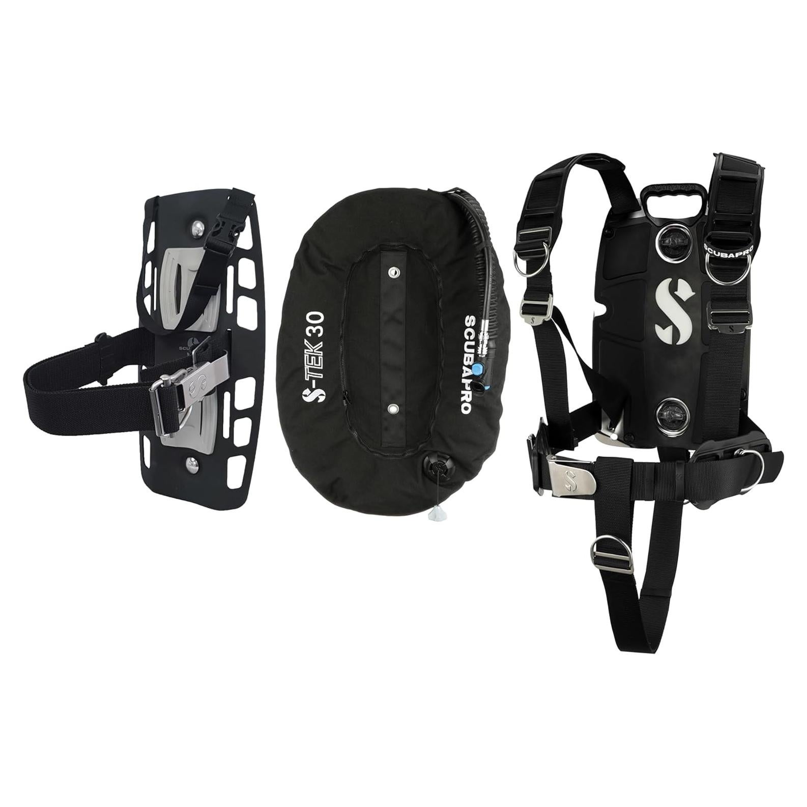 Sistema SCUBAPRO S-Tek Pro Buceo Técnico Ala Donut 30 lbs