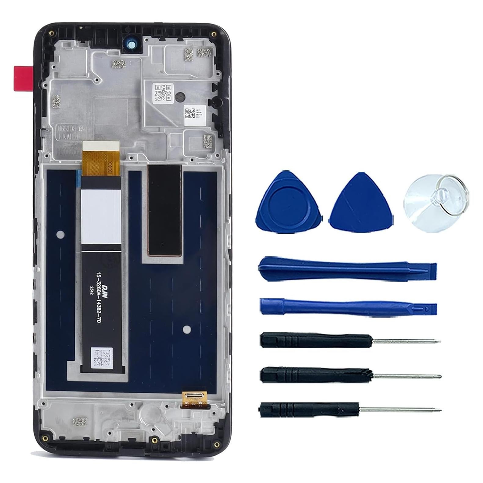 Reemplazo Pantalla LCD Táctil con Marco para Boost Mobile Celero 3 5G