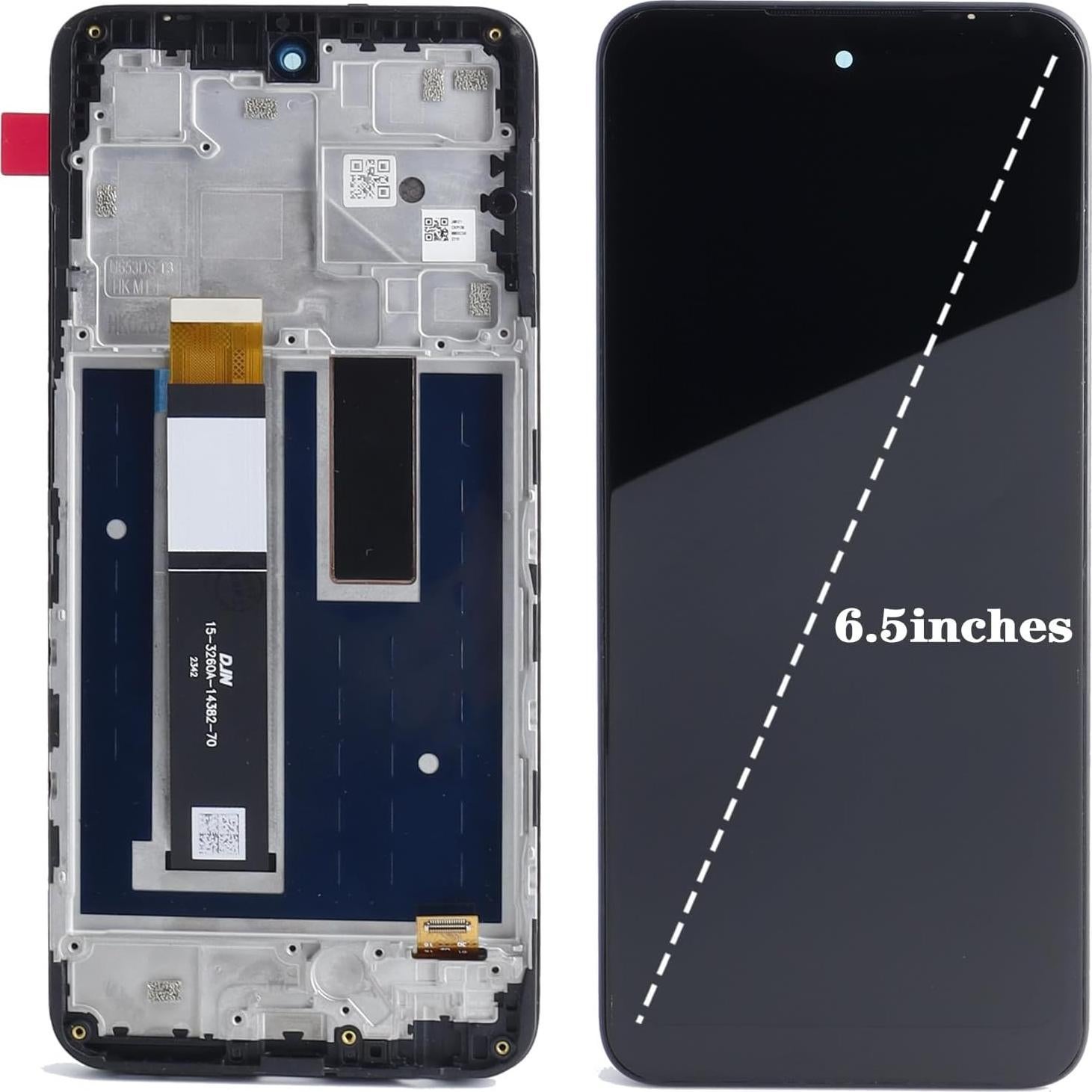 Reemplazo Pantalla LCD Táctil con Marco para Boost Mobile Celero 3 5G