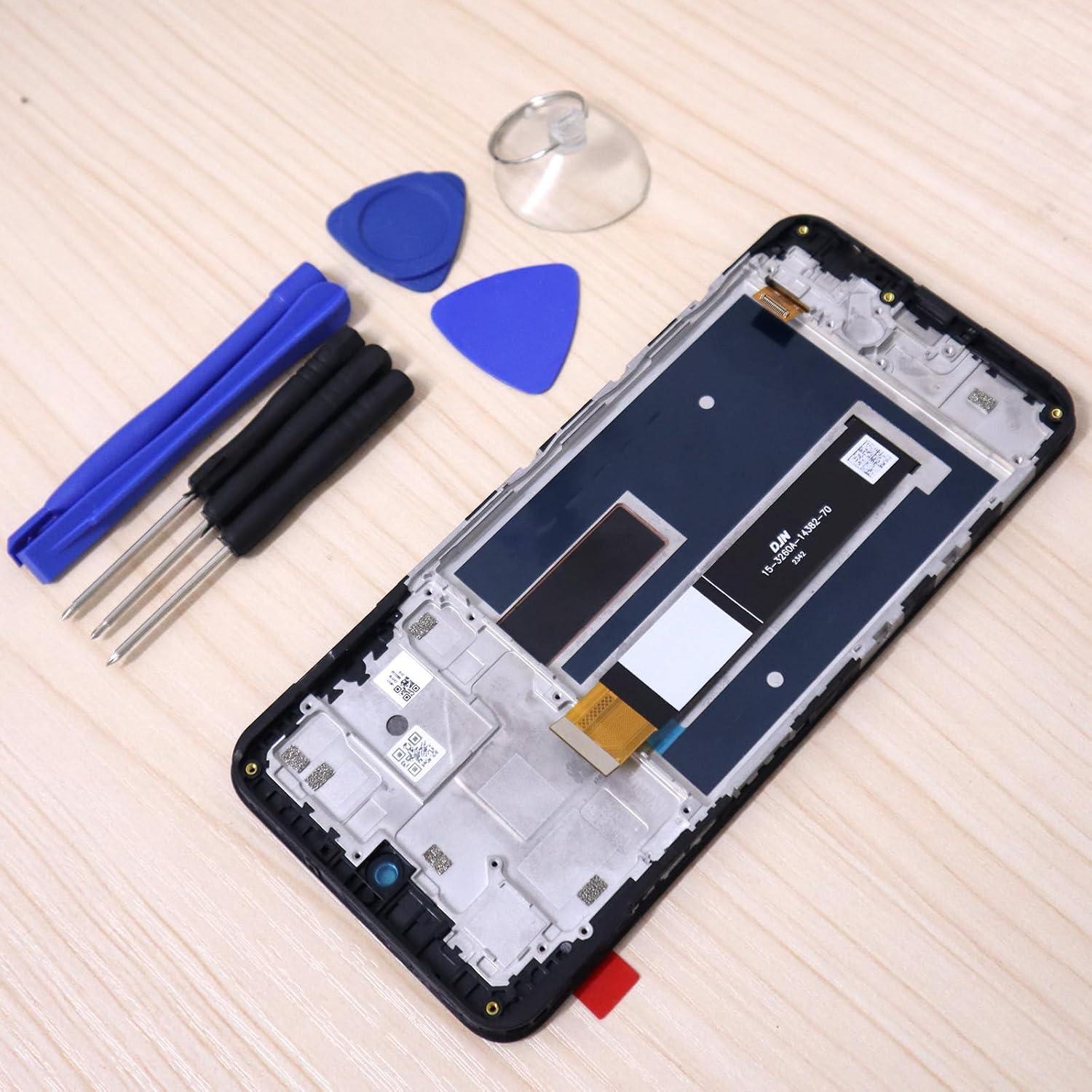 Reemplazo Pantalla LCD Táctil con Marco para Boost Mobile Celero 3 5G