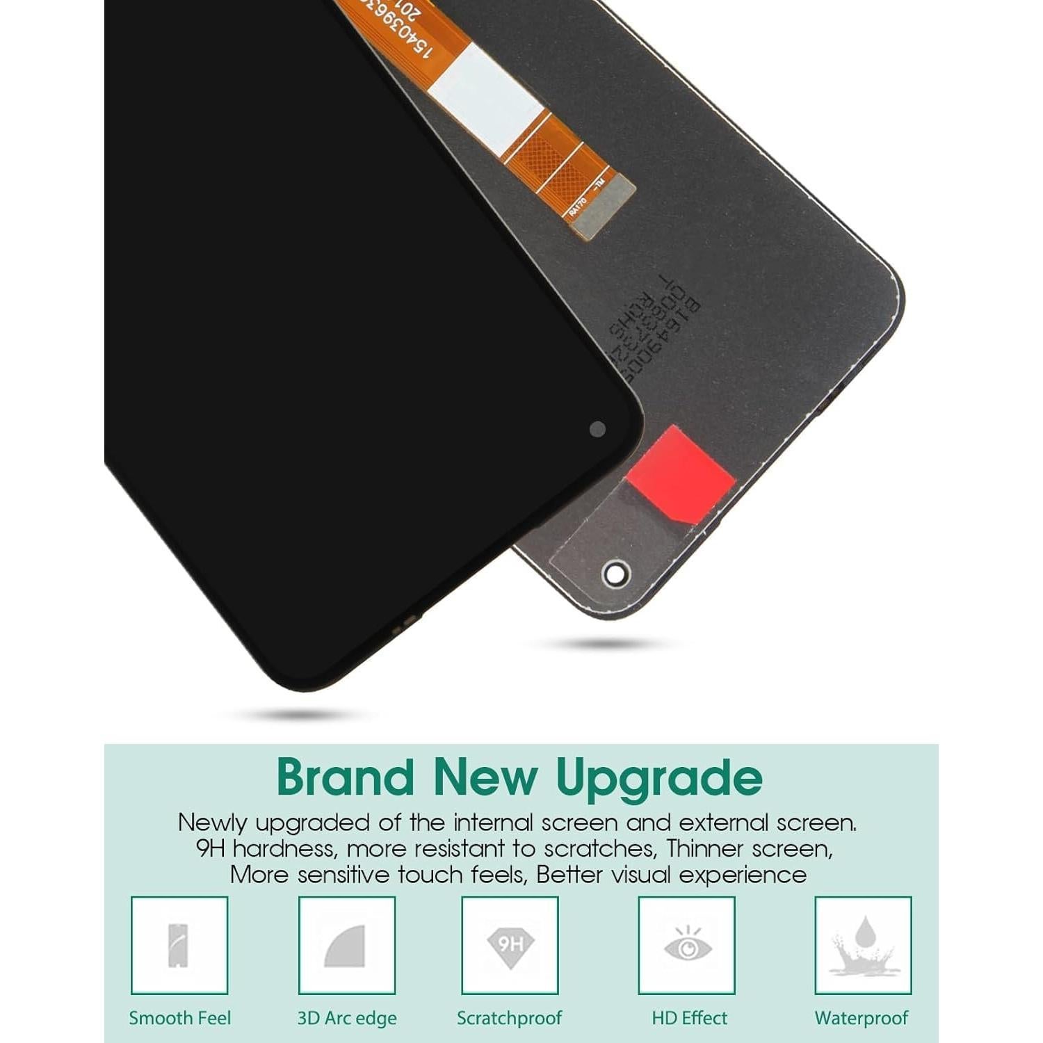 Reemplazo Pantalla Táctil LCD Realme 6 RMX2001 6.5" Negro