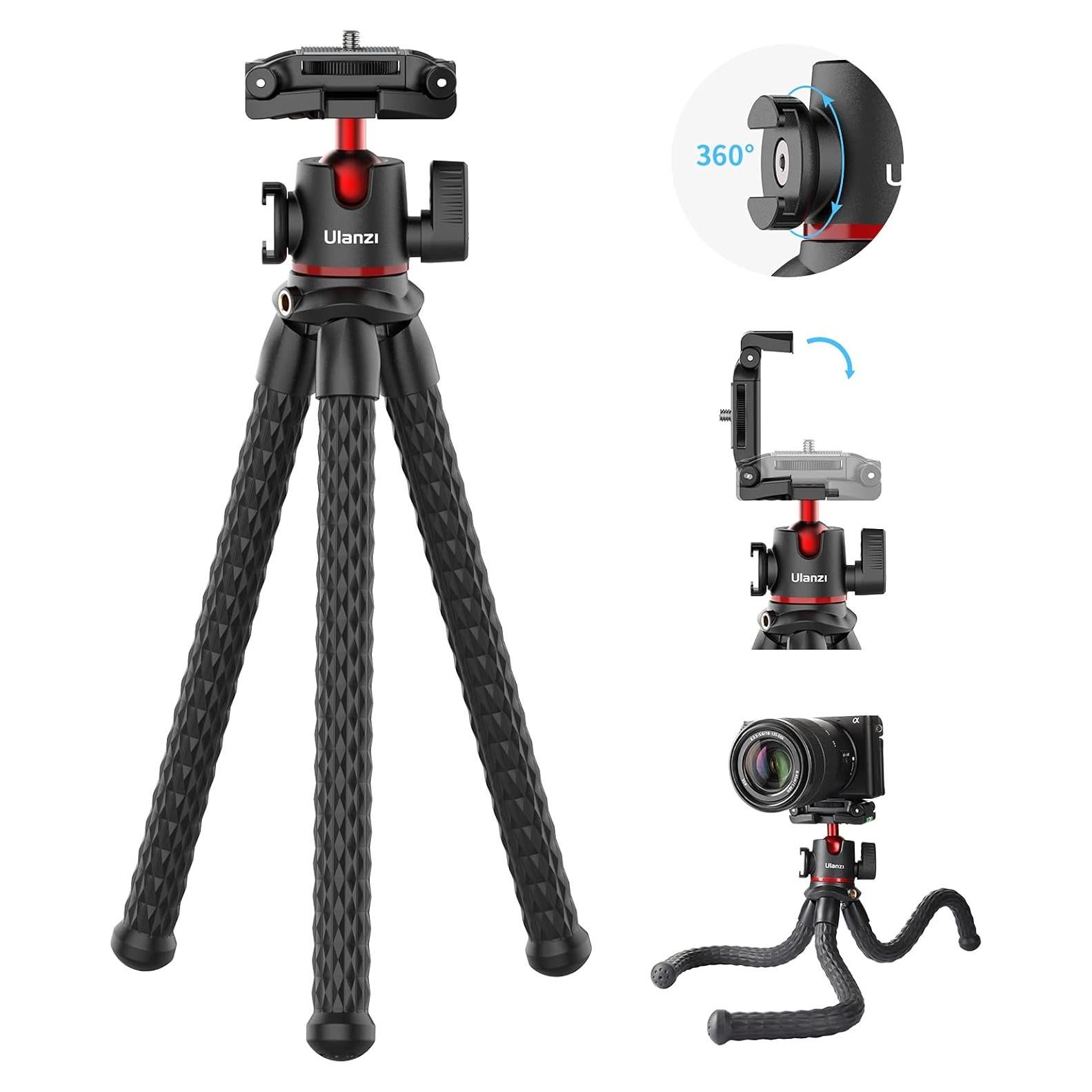 Trípode Mini Flexible ULANZI MT-33 para Cámara y Smartphone