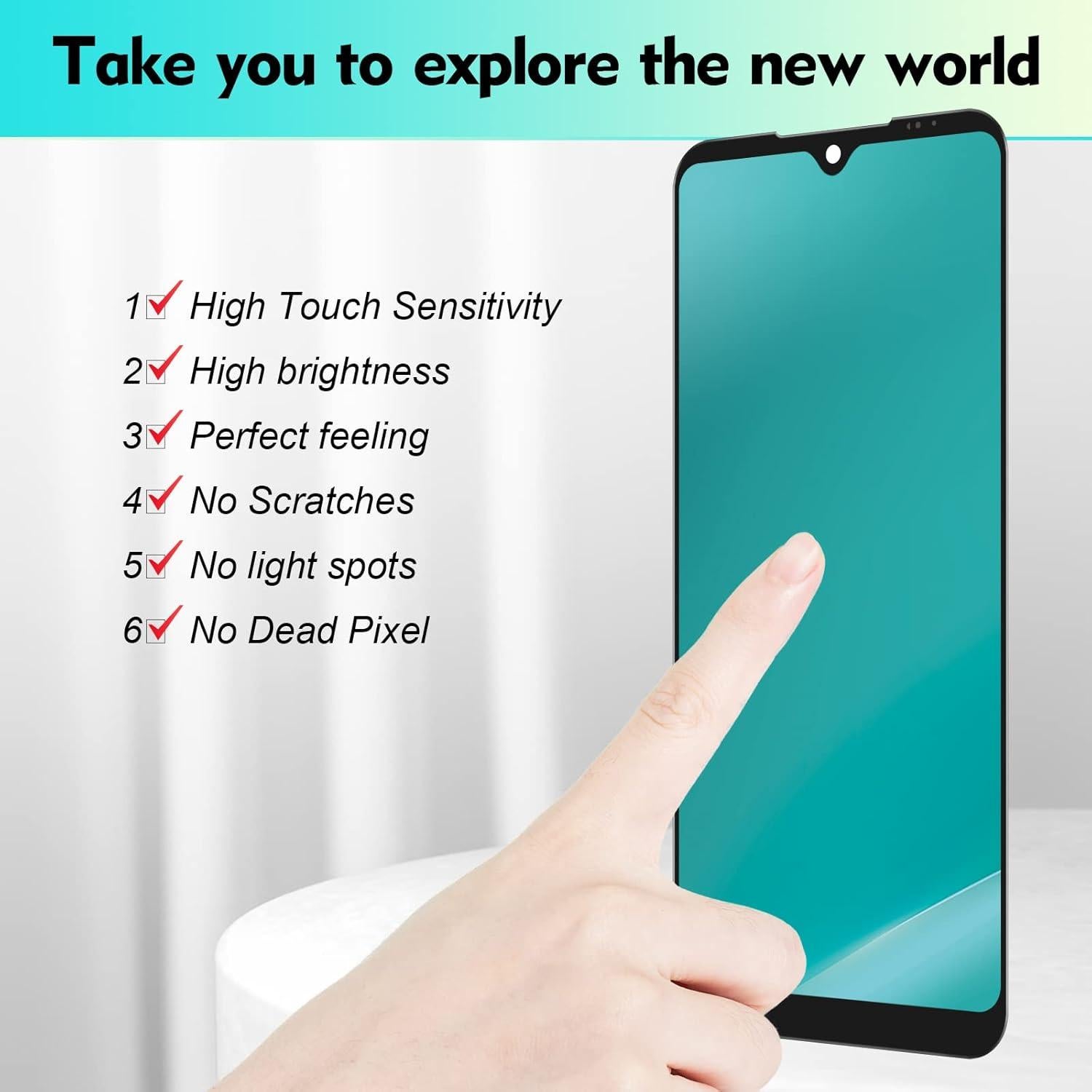 Pantalla LCD Reemplazo para LG K51 6.5" - Herramientas Incluidas