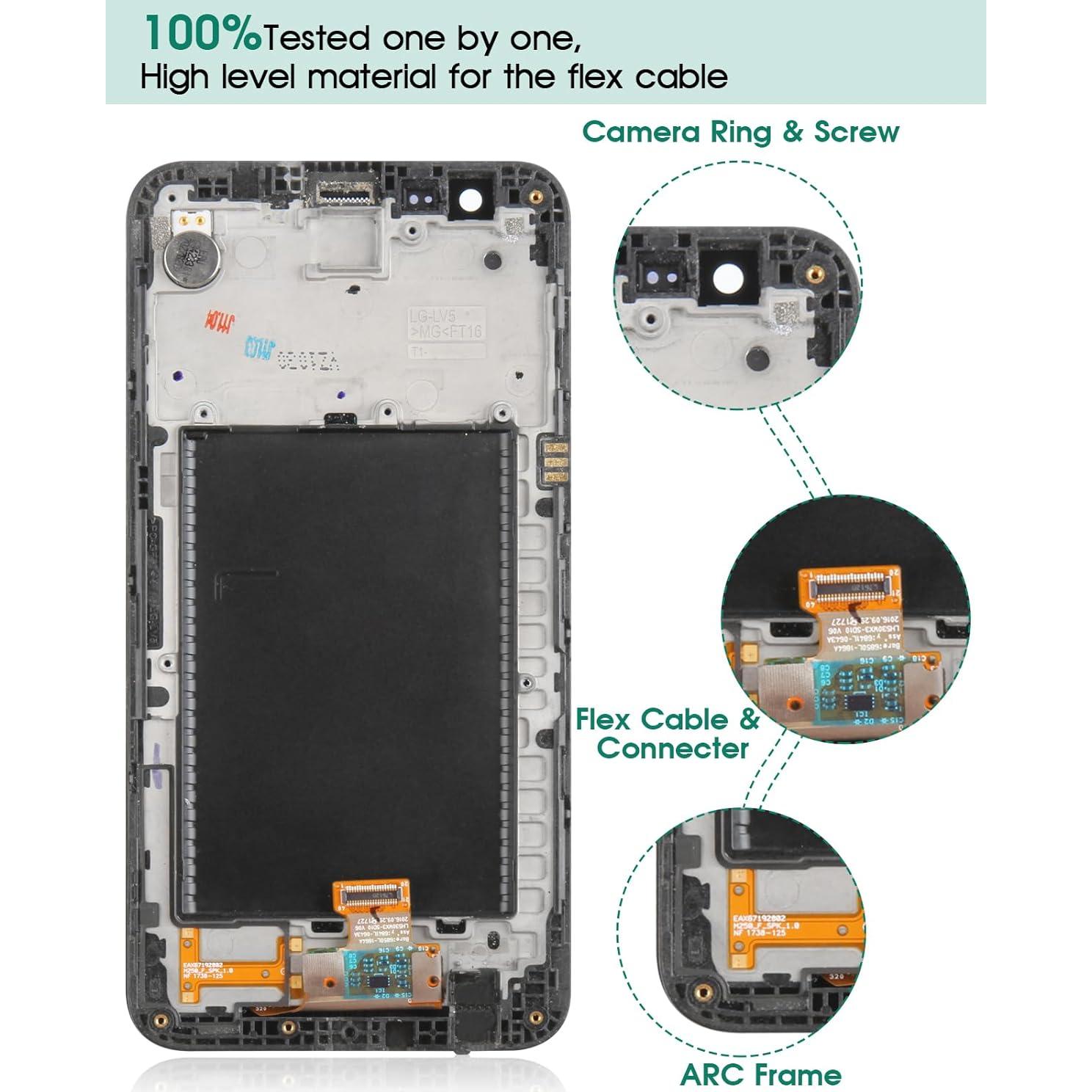 Reemplazo Pantalla LCD con Marco para LG K20 Plus 2017