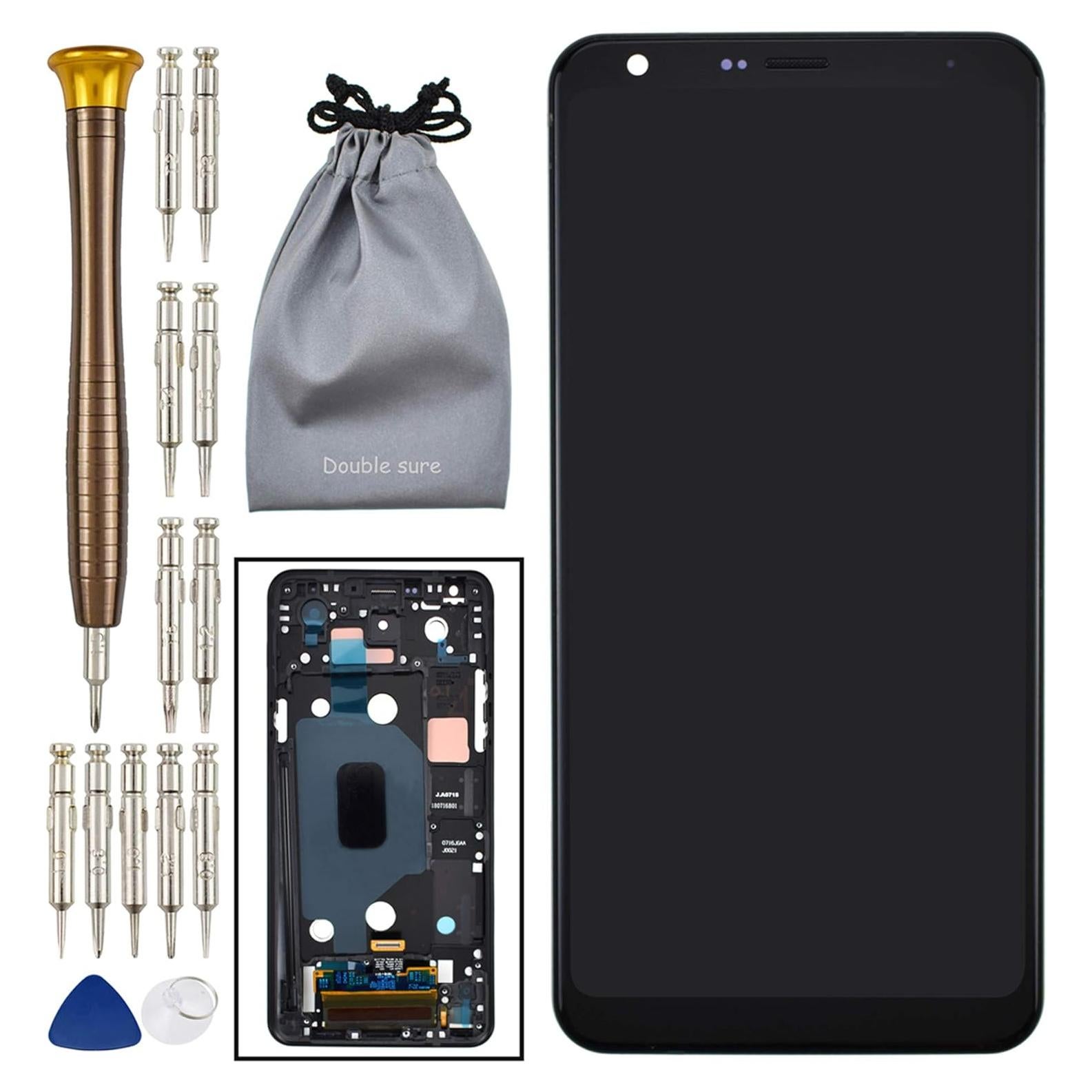 Pantalla Reemplazo LCD Touch con Marco para LG Stylo 5 Negro