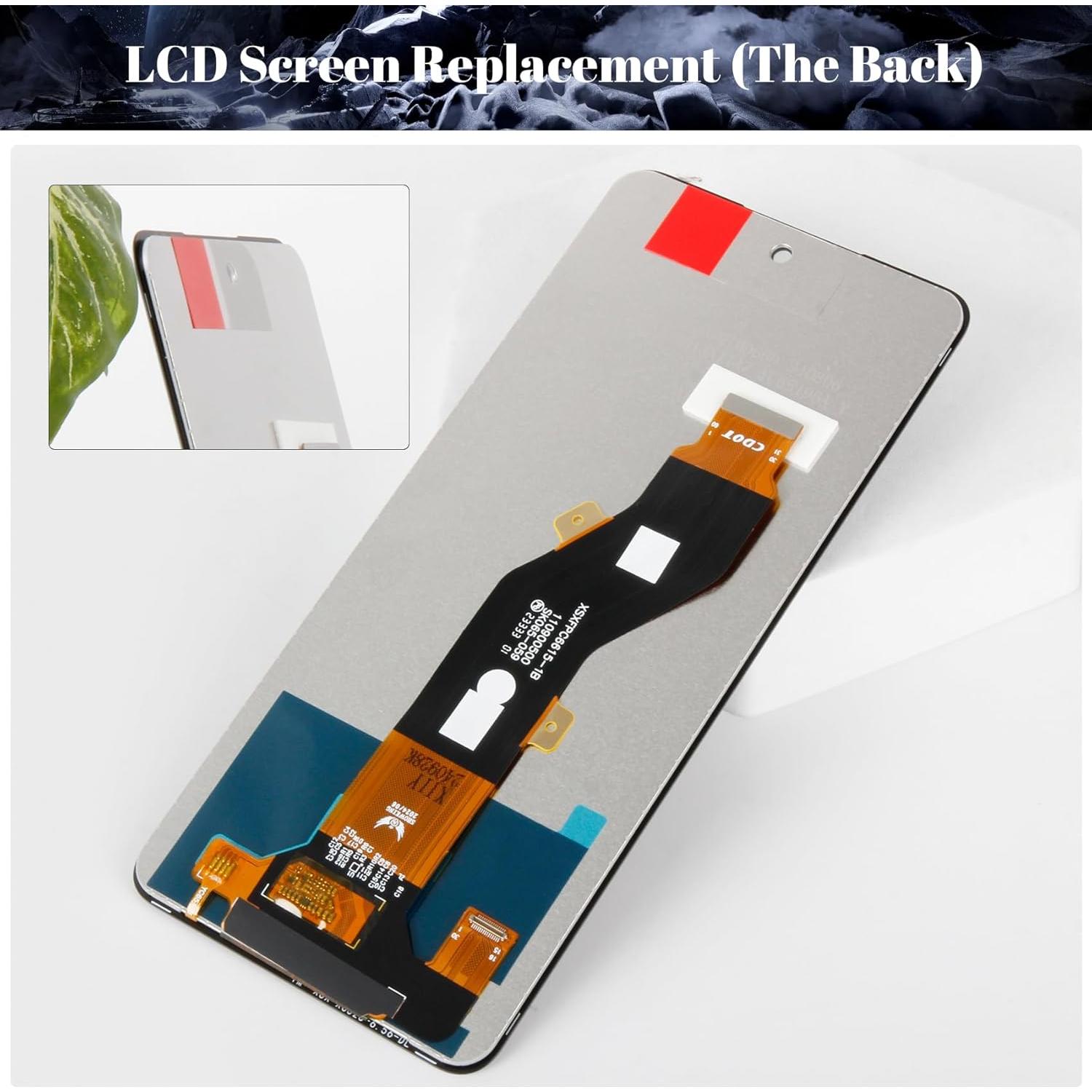 Reemplazo Pantalla Táctil LCD Tecno Spark Go 2024 BG6 Negro