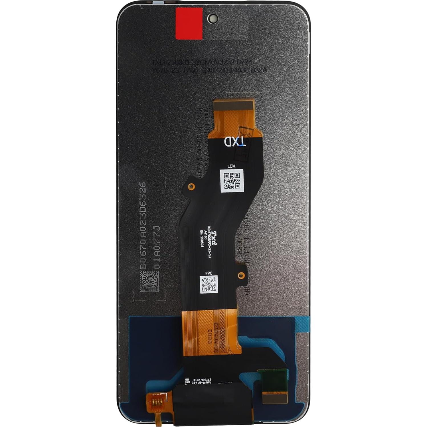 Reemplazo Pantalla LCD Táctil Tecno Spark 30 5G Negro