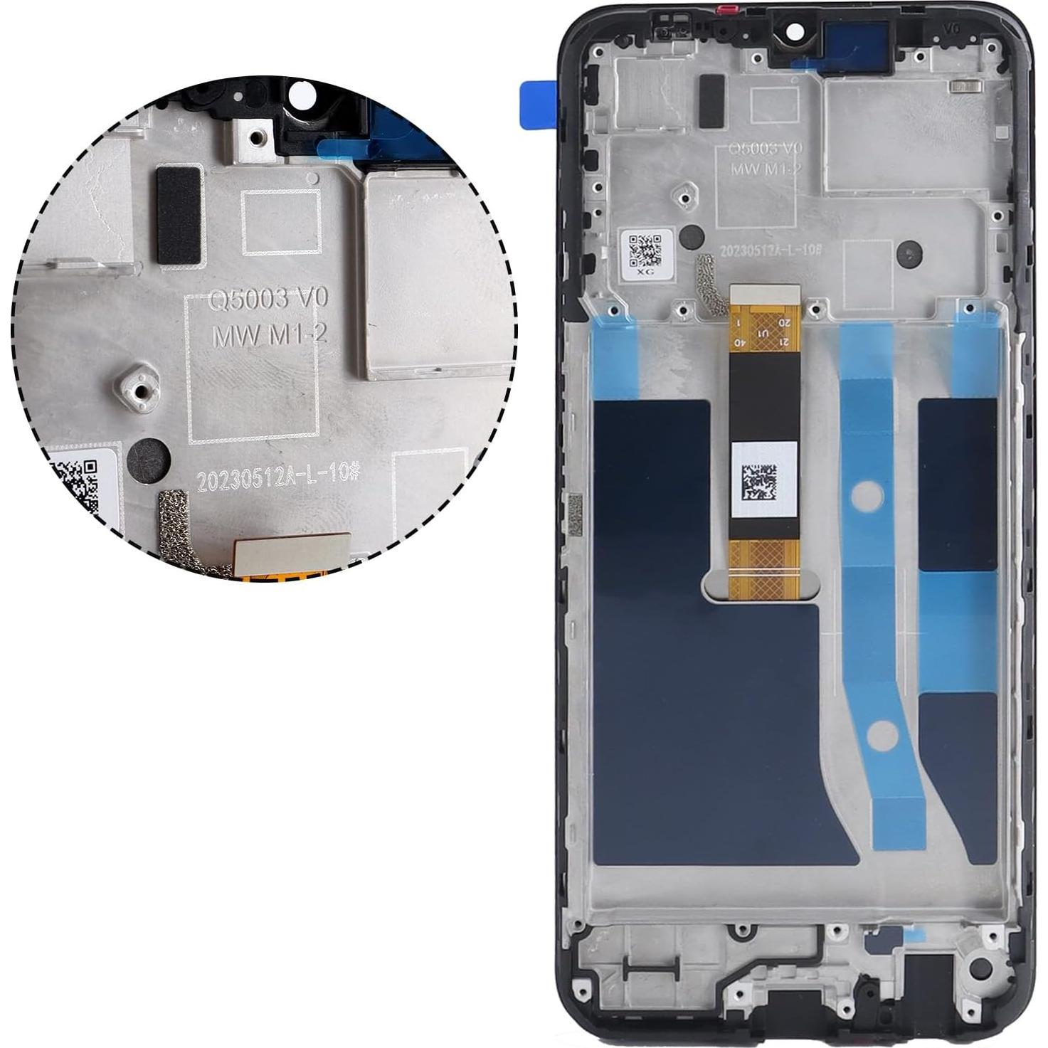 Reemplazo Pantalla LCD Táctil con Marco para Nokia G310 5G