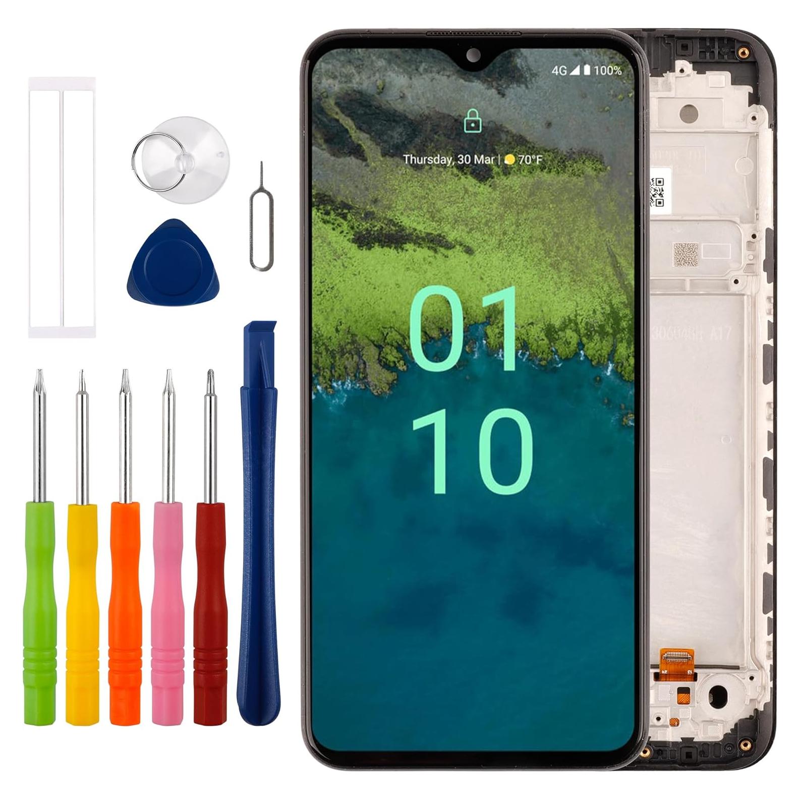 Reemplazo Pantalla LCD Táctil Negro Nokia C110 N156DL