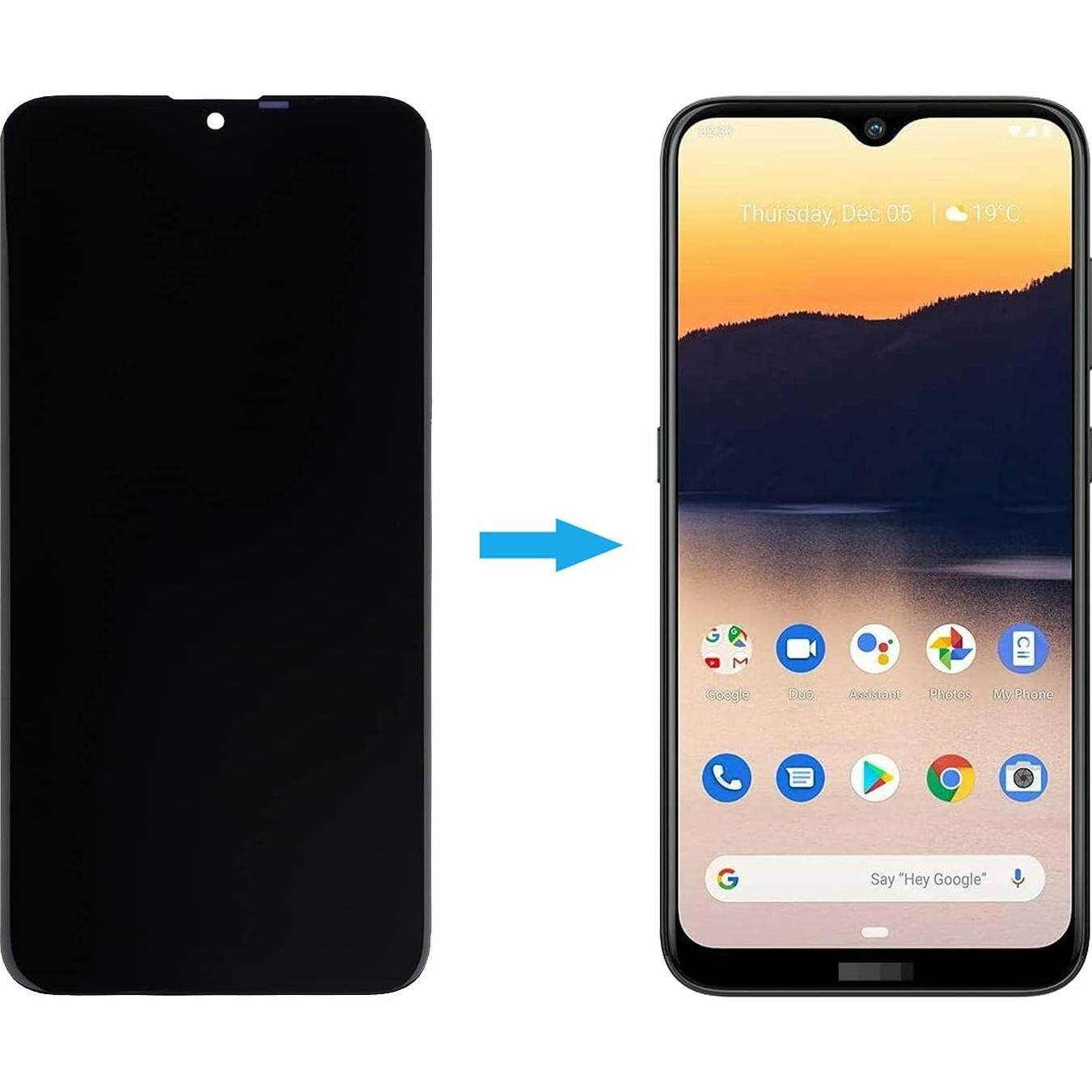 Pantalla LCD Táctil Reemplazo para Nokia 2.3 TA-1211/TA-1214