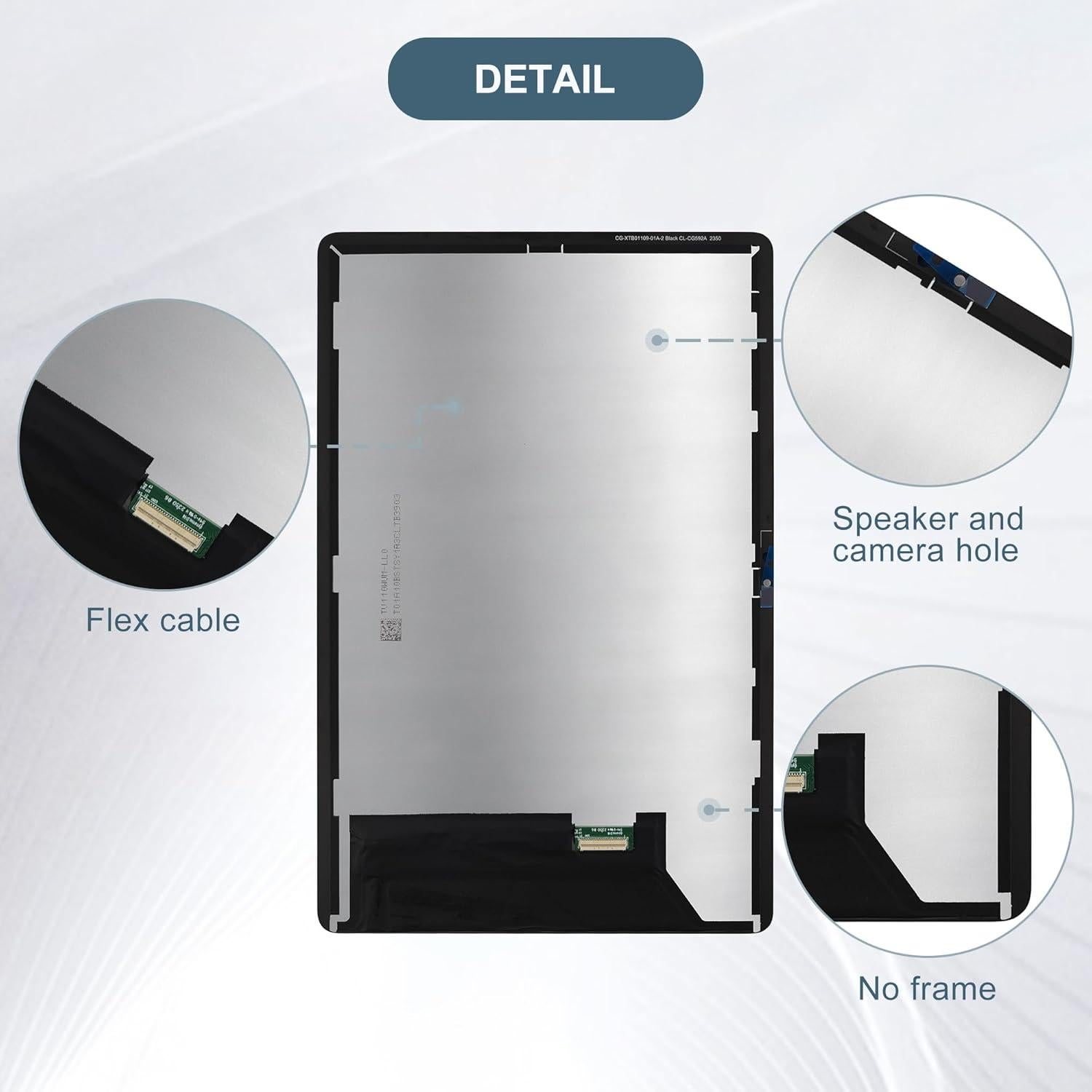 Pantalla LCD Táctil 11" Compatible Lenovo Tab M11 TB330FU TB330XU