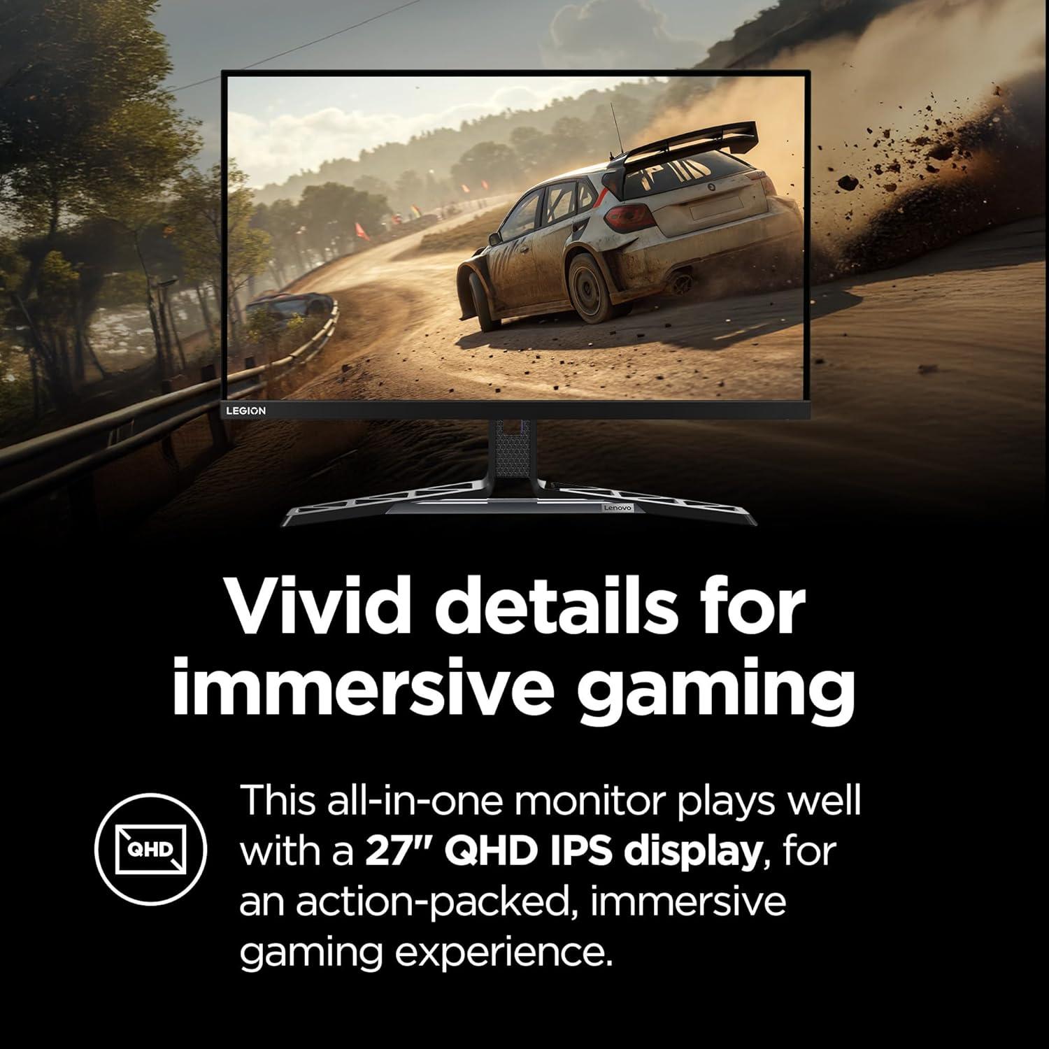 Monitor de Juegos Lenovo Legion Y27q-30 27" QHD IPS 180Hz