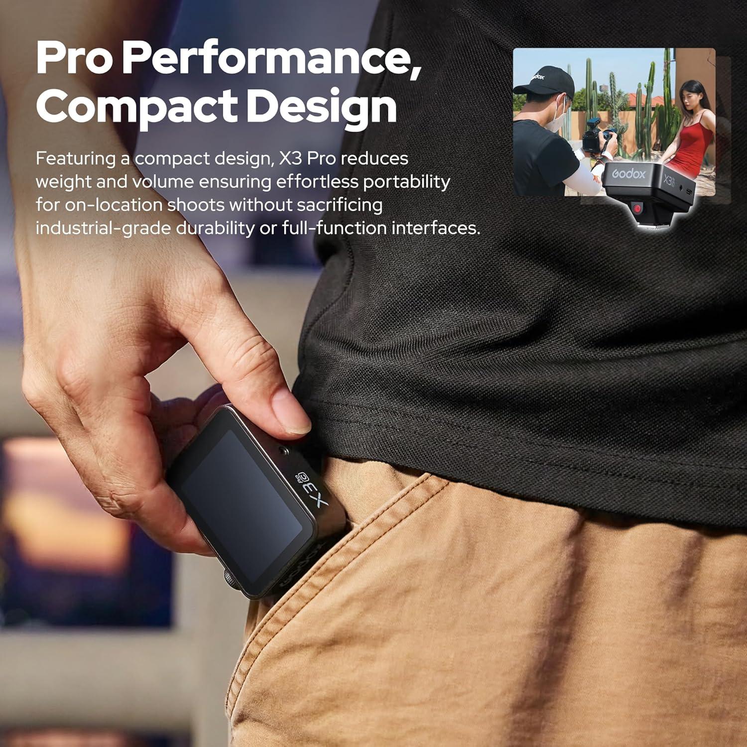 Disparador Inalámbrico TTL Godox X3 Pro S para Cámara Sony