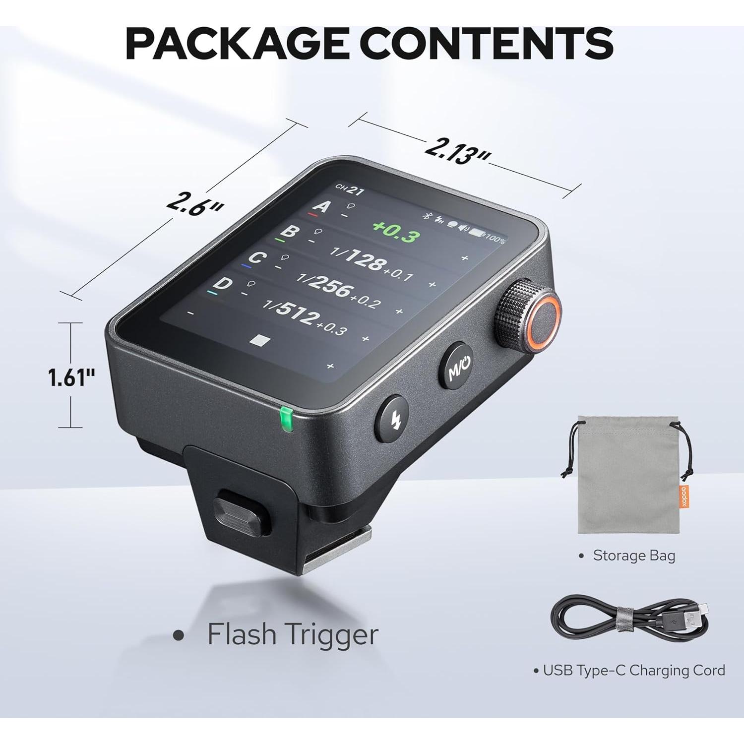 Disparador Inalámbrico TTL Godox X3 Pro S para Cámara Sony