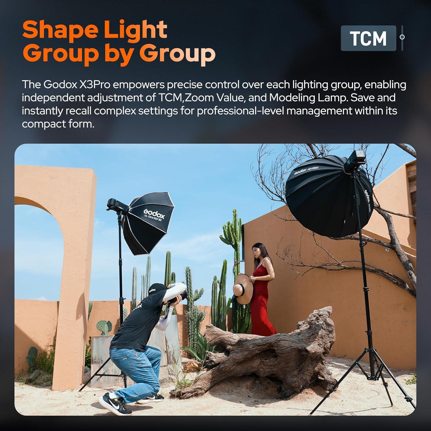 Disparador de Flash Inalámbrico Godox X3 Pro para Sony