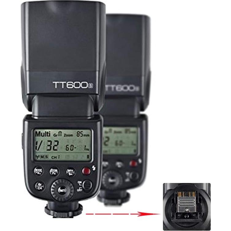 Flash Godox TT600S 2pcs TTL GN60 2.4G para cámaras Sony