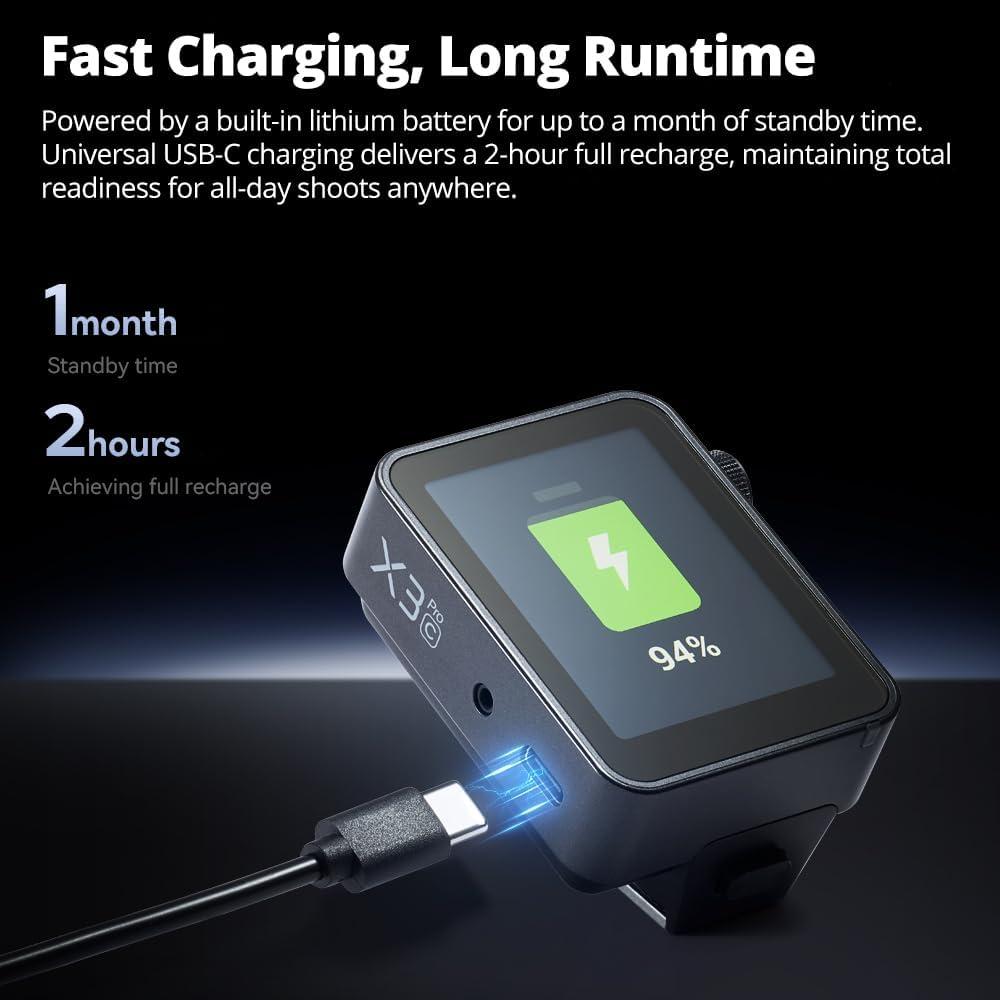 Disparador Inalámbrico TTL Godox X3 Pro para Sony, Pantalla 2.4"