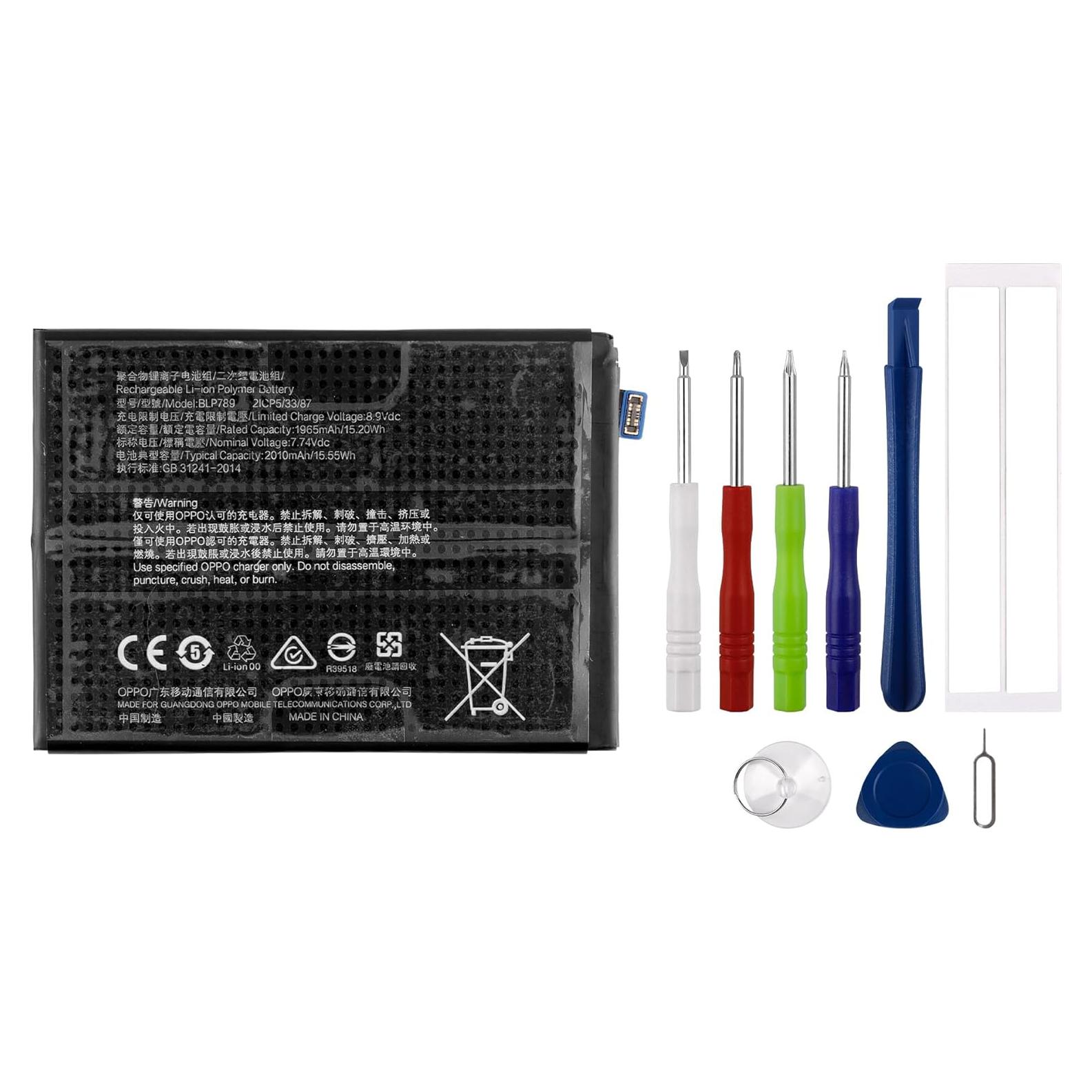 Batería Recargable BLP789 para Oppo Reno4, Pro, SE, X3 Lite