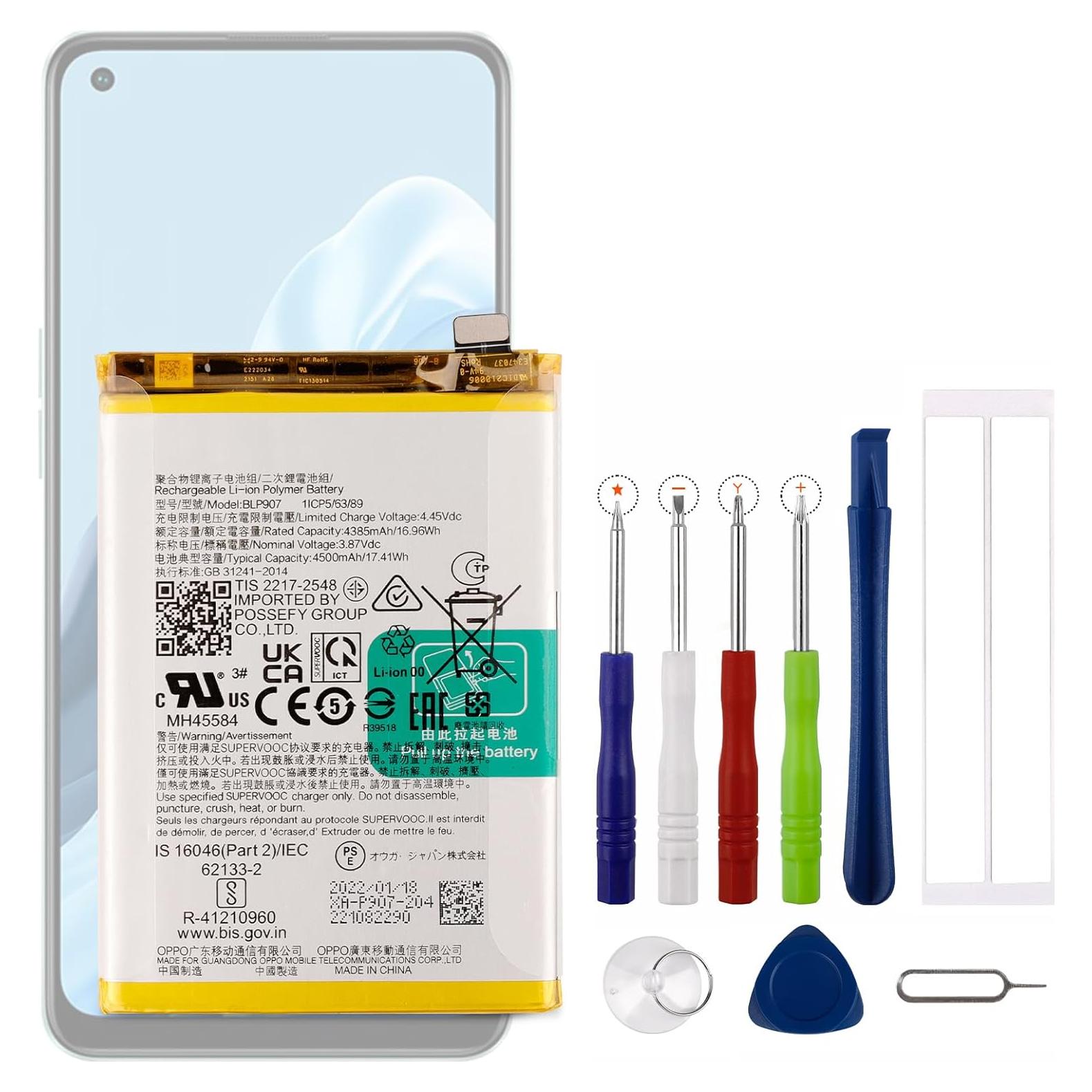 Batería de Reemplazo EB-BN950ABE para O-PPO 7Z 5G - 5000mAh