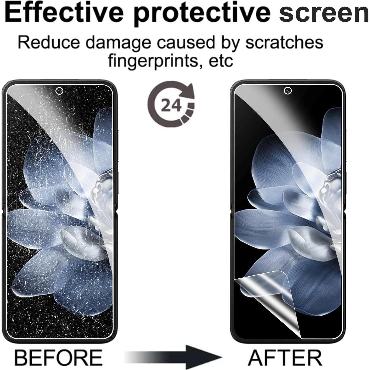 Paquete de 3 Protectores de Pantalla Hidrogel Xiaomi Mix Flip 2