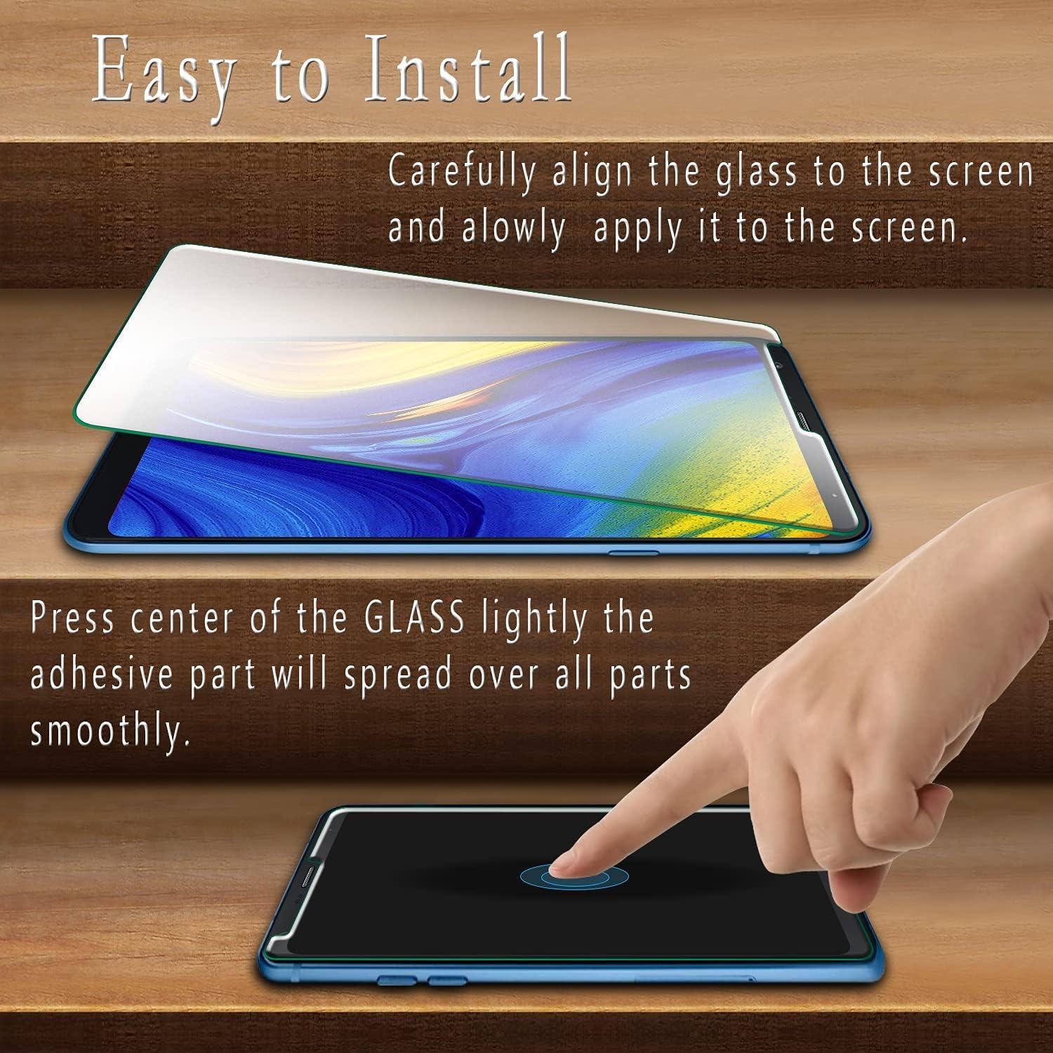 Protector de Pantalla Vidrio Templado HPTech para LG Stylo 4 - 2 Pack