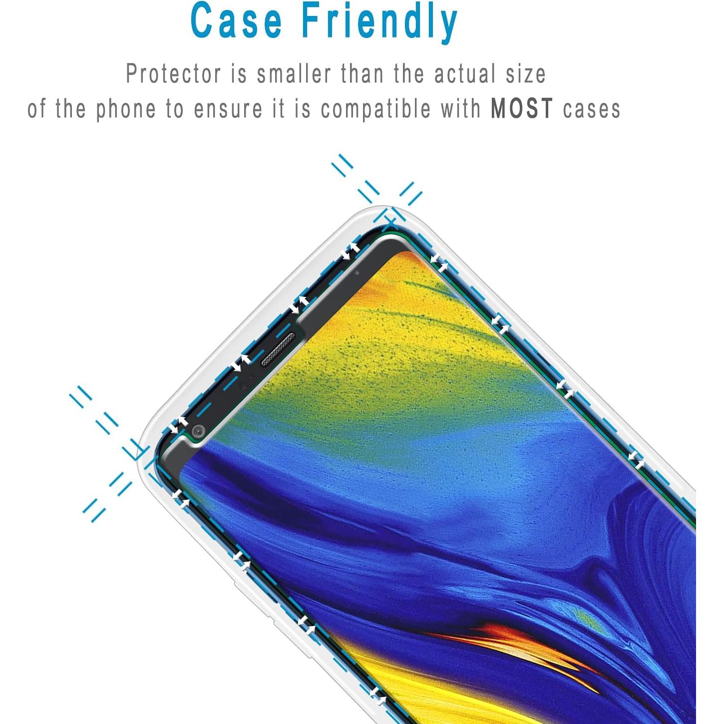 Protector de Pantalla Vidrio Templado HPTech para LG Stylo 4 - 2 Pack