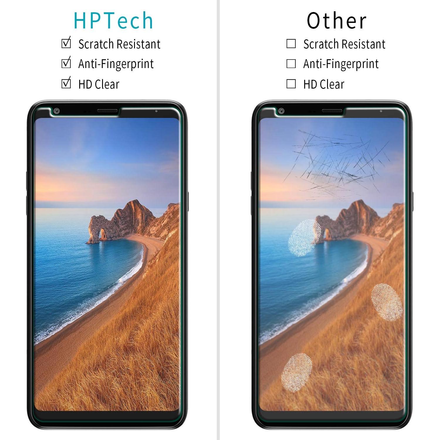 Protector de Pantalla Vidrio Templado HPTech para LG Stylo 5/5 Plus/5X