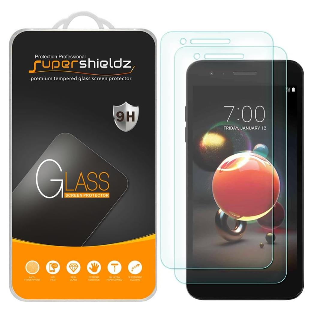 Protector de Pantalla Vidrio Templado Supershieldz para LG Rebel 4
