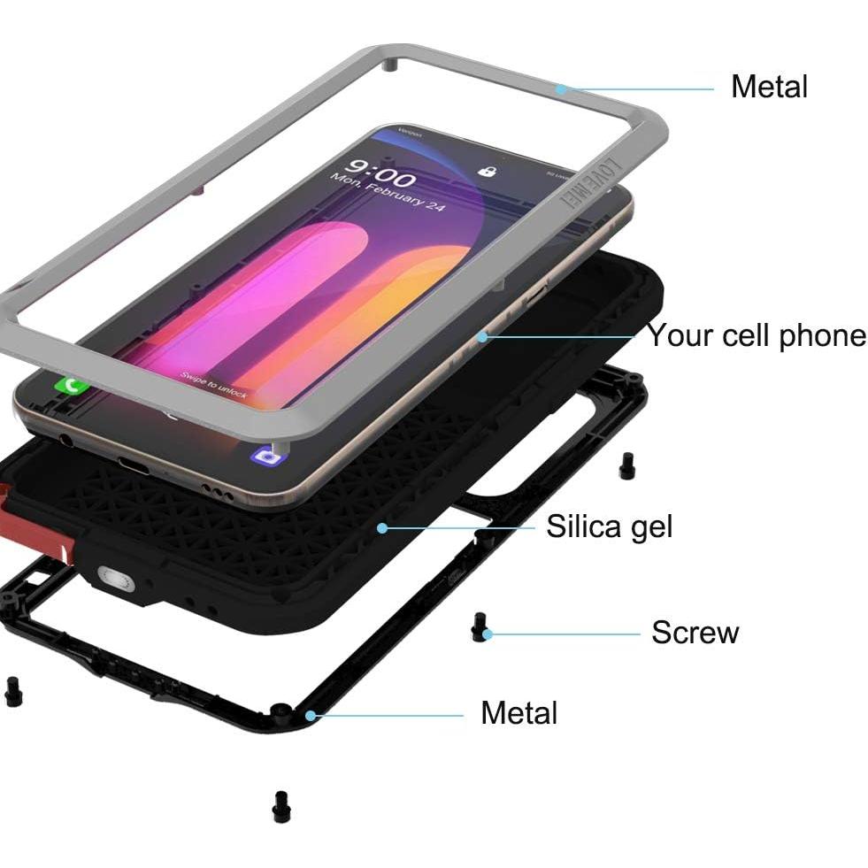 Funda Protectora LOVE MEI para LG V60 ThinQ - Dura y Resistente