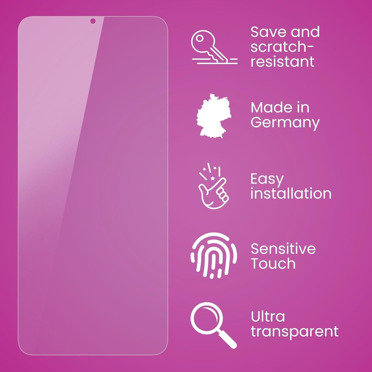 Protector de Pantalla atFoliX FX-Hybrid-Glass Infinix Smart 7 Plus