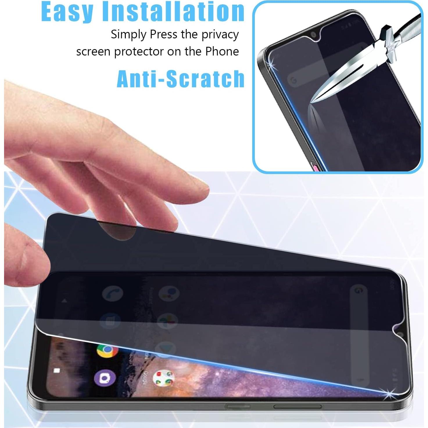 Protector de Pantalla Privado Wiko Voix 2022 Vidrio 9H