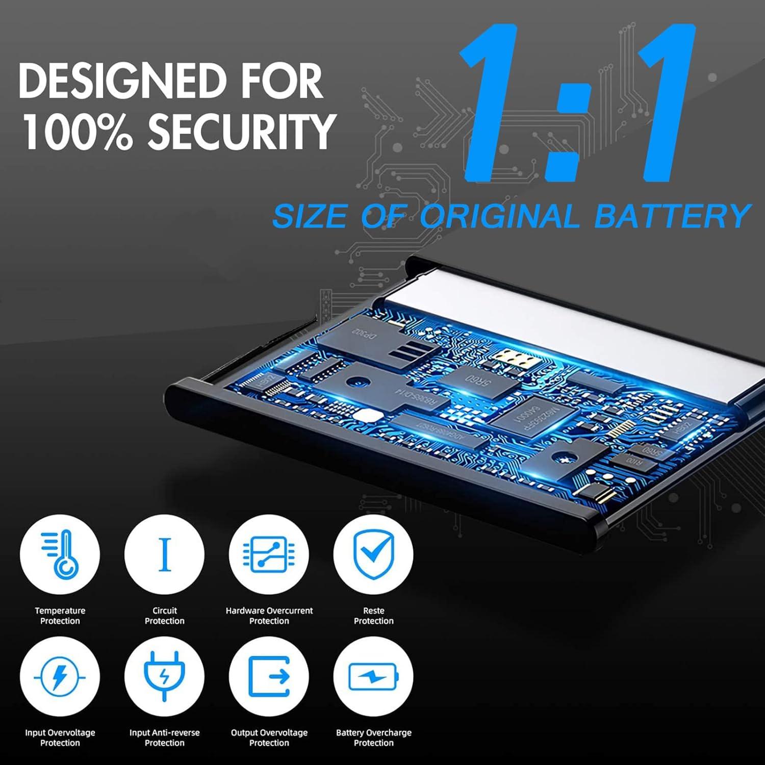 Batería Reemplazo Google Pixel 4 4000mAh Li-Polímero con Kit