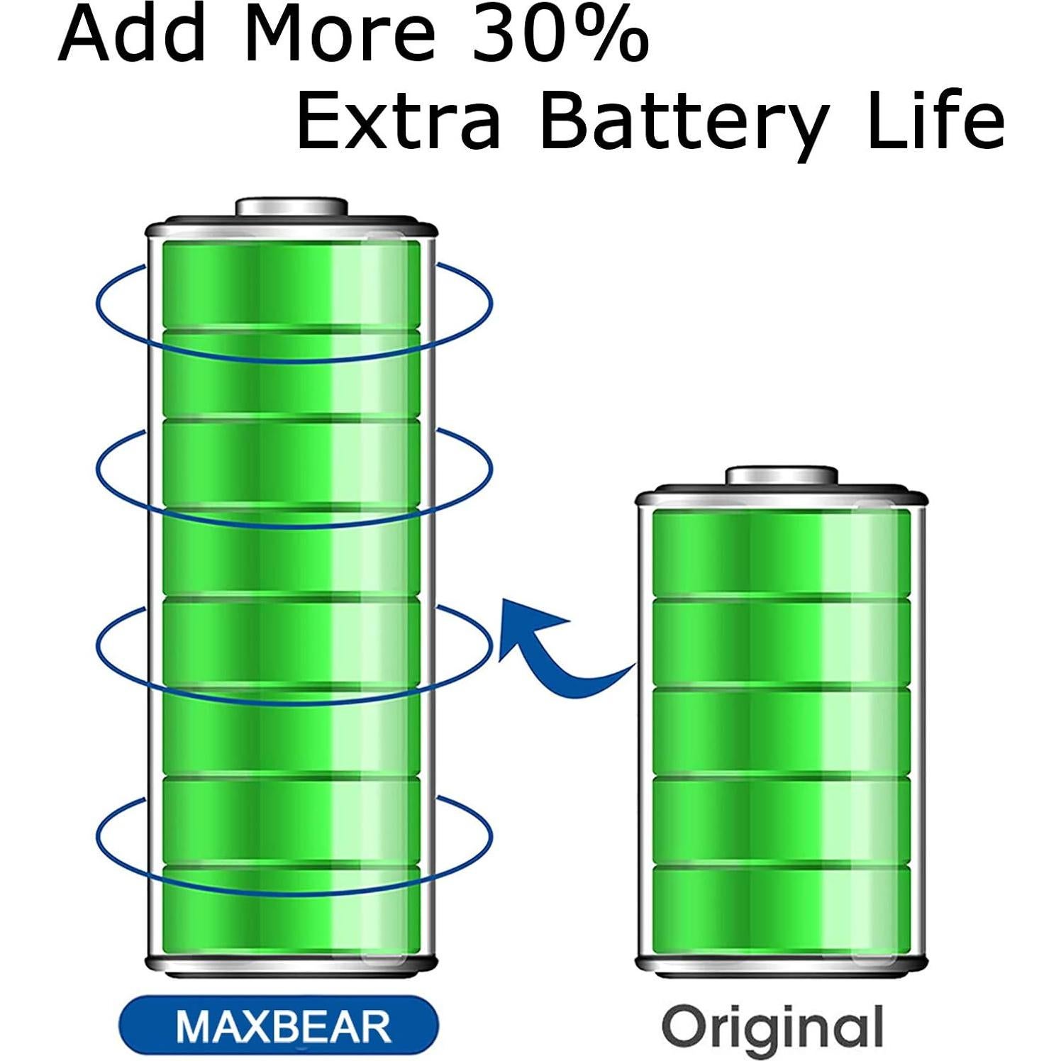 Batería de Reemplazo MAXBEAR 5500mAh para Google Pixel 6 Pro