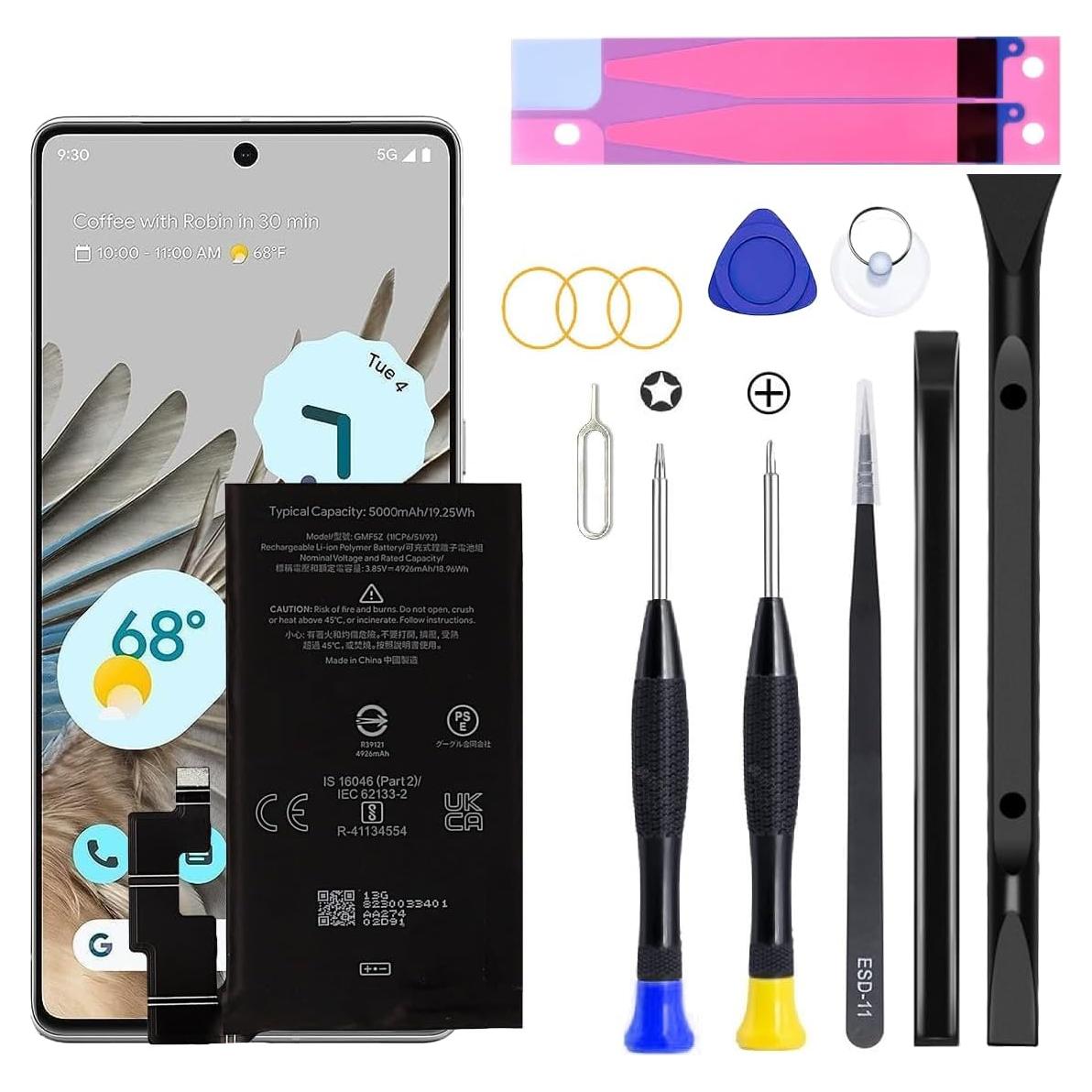 Batería de Reemplazo Google Pixel 7 Pro con Herramientas