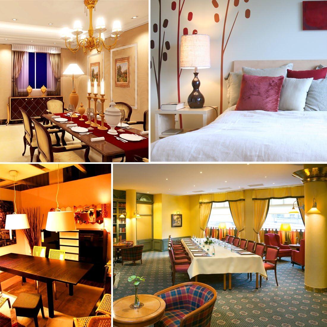 Bombillas LED RGB 10W 1200lm Control Remoto Paquete de 4