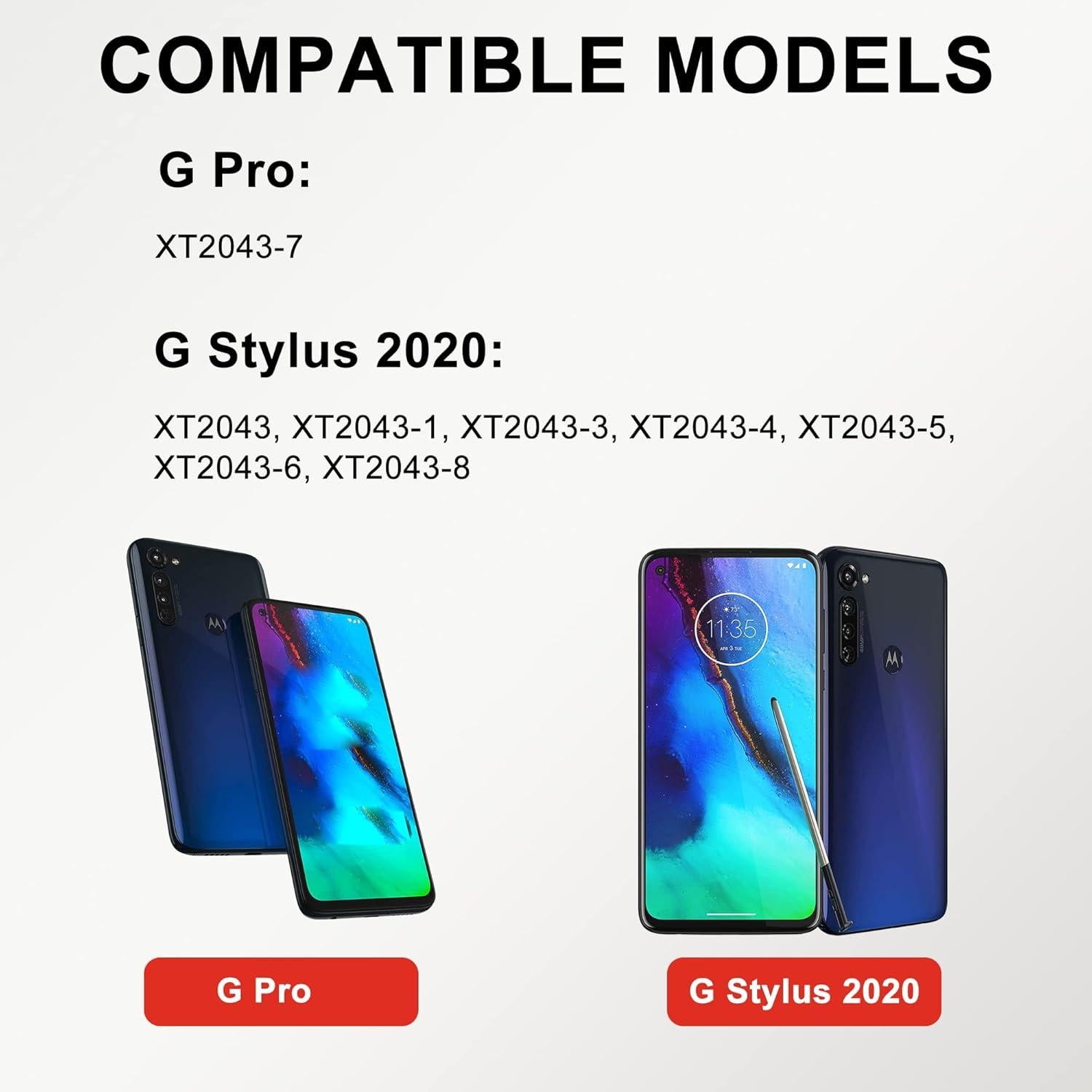 Batería de Reemplazo Li-ion MAXSHARKS para Moto G Stylus 2020