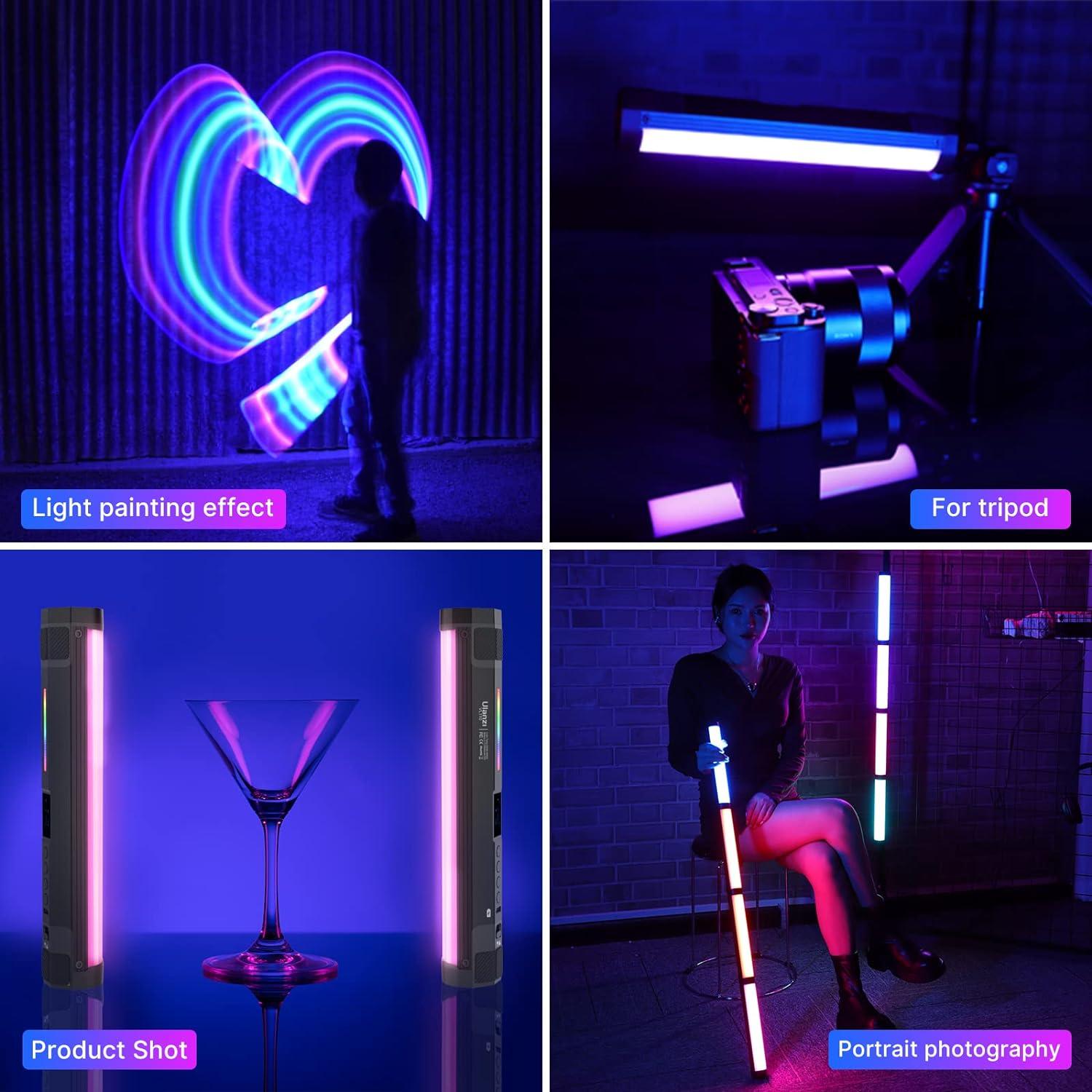 ULANZI VL110 Barra de Luz LED RGB Portátil 2500-9000K