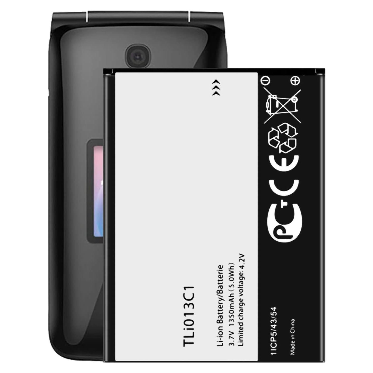 Batería de Reemplazo DDONG para Alcatel Go Flip 4044L 1350mAh