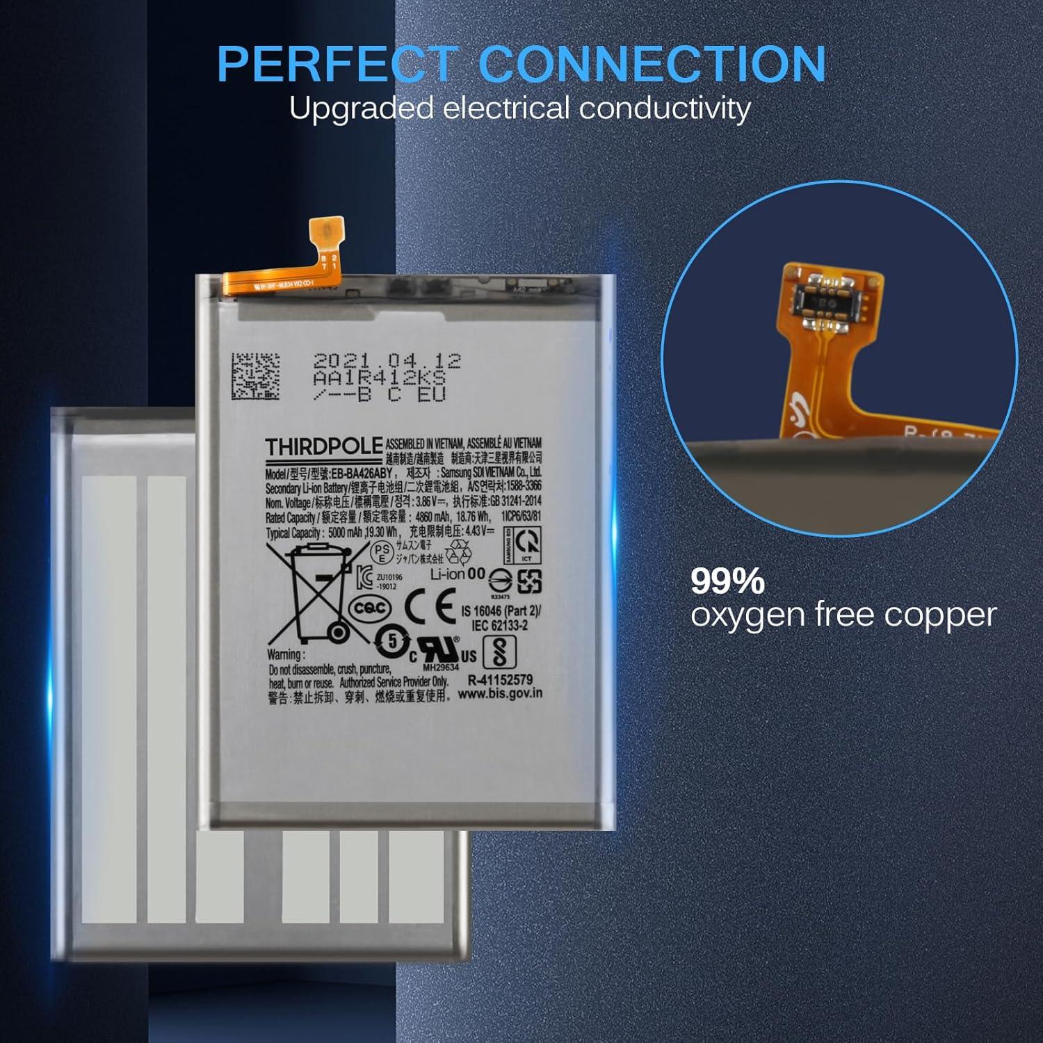 Batería Original 5000mAh para Samsung Galaxy A32/A42/A72