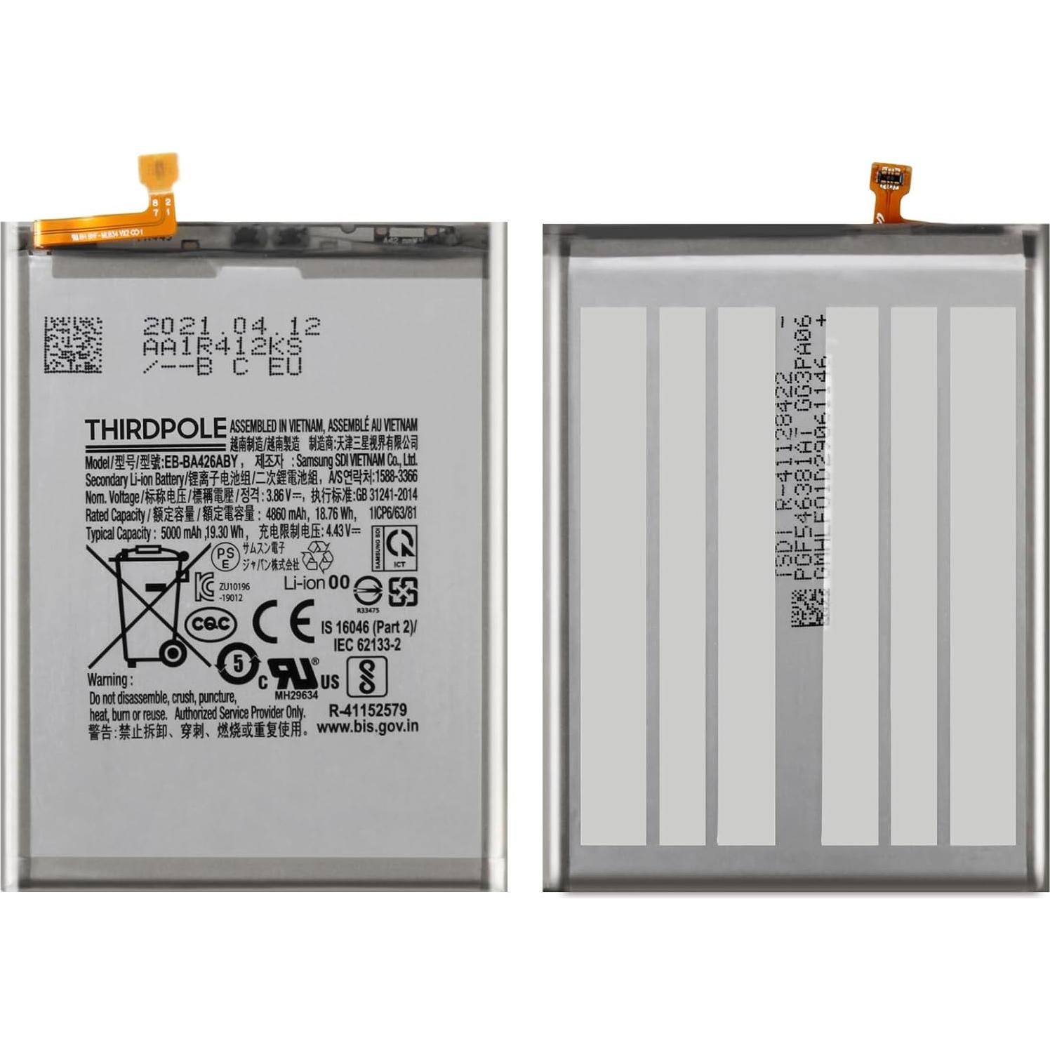 Batería Original 5000mAh para Samsung Galaxy A32/A42/A72