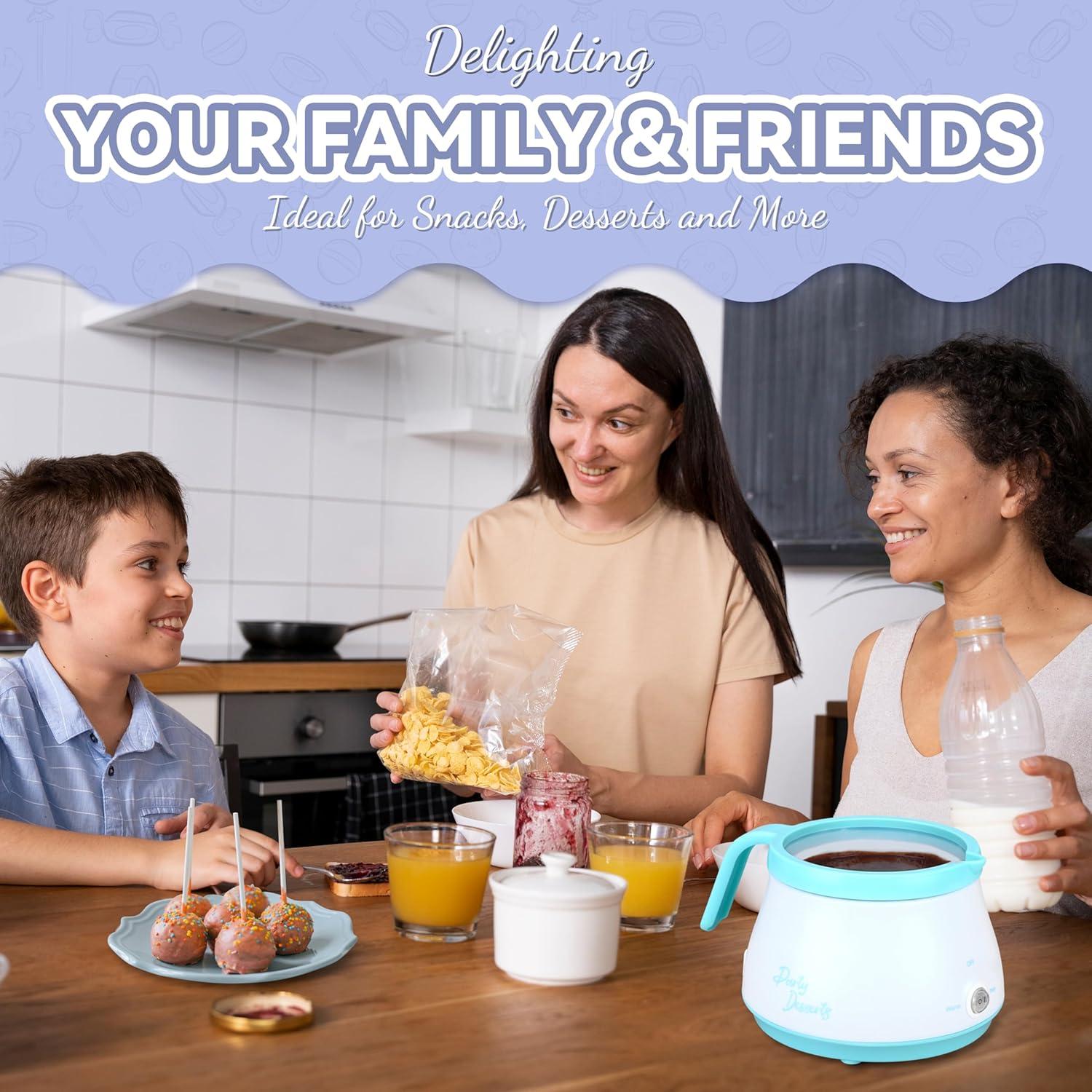 Olla de Derretir Chocolate Party Desserts 2.5 Tazas Aqua